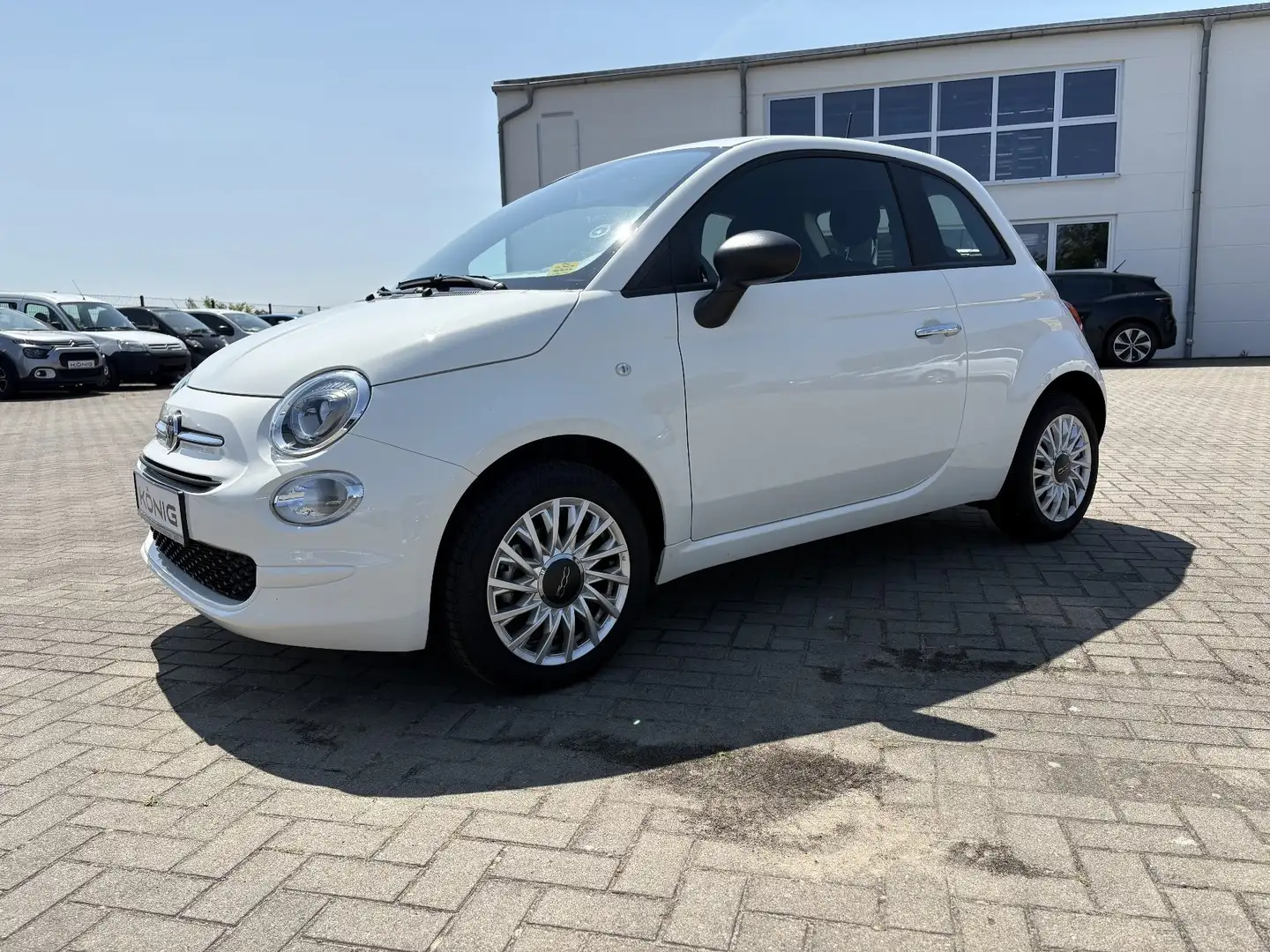 Fiat 500 Klimaauto. * Tempomat * Isofix  Dolcevita Weiß - 1