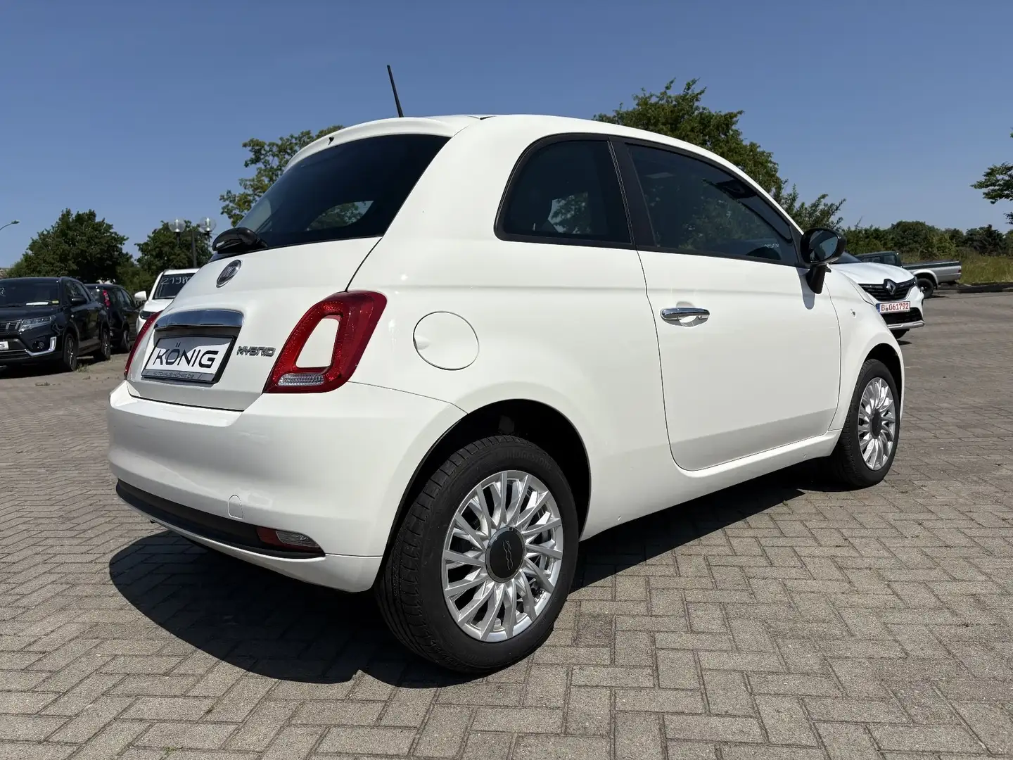 Fiat 500 Klimaauto. * Tempomat * Isofix  Dolcevita Weiß - 2