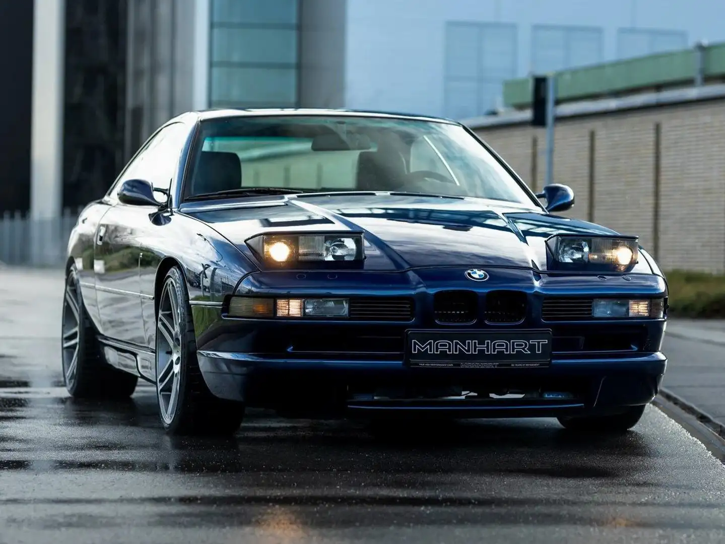 BMW 850 Ci MANHART MH8 5.0 V8 Blau - 2