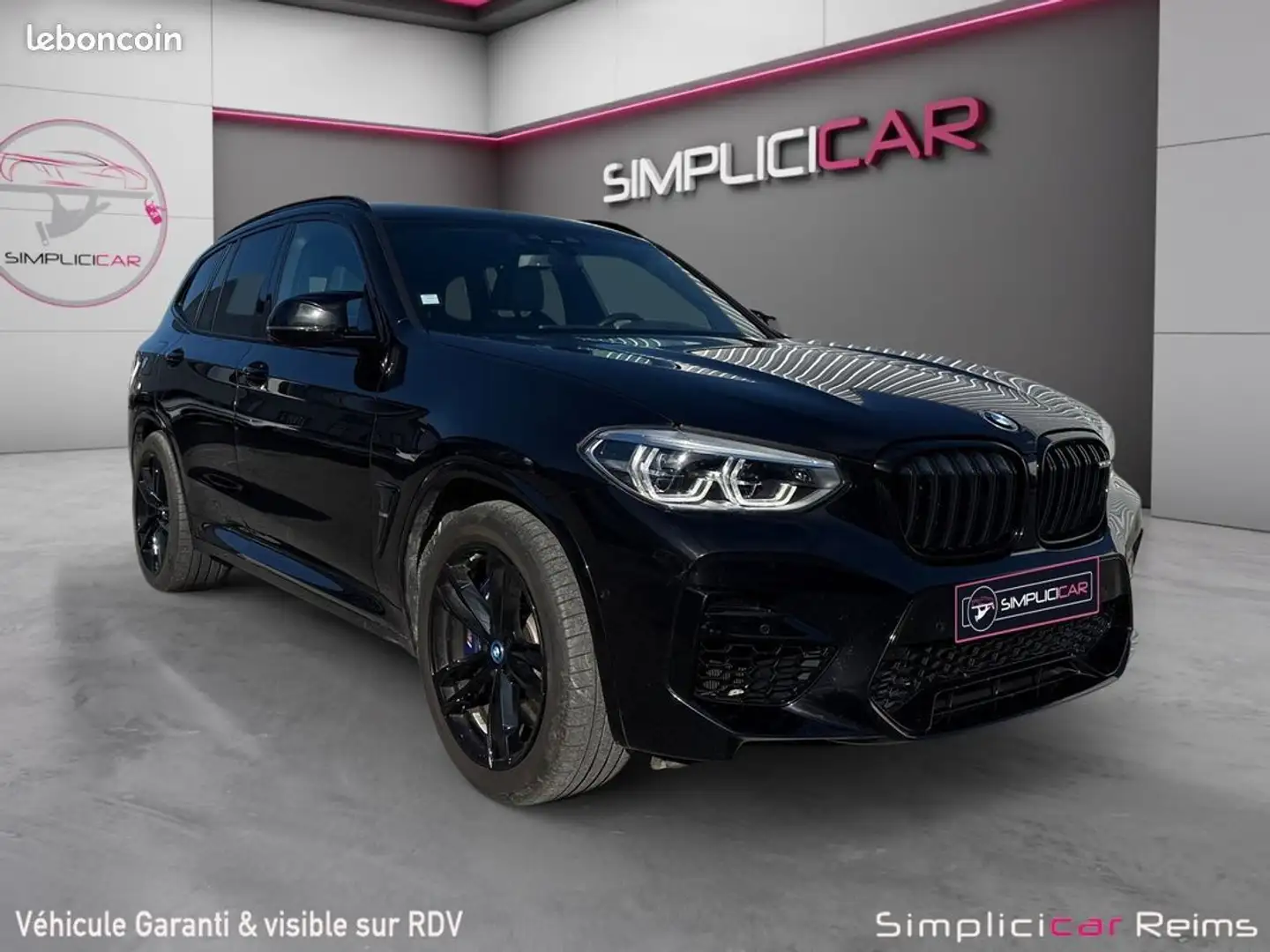 BMW X3 M F97 480ch BVA8 Garantie 12 mois Noir - 1