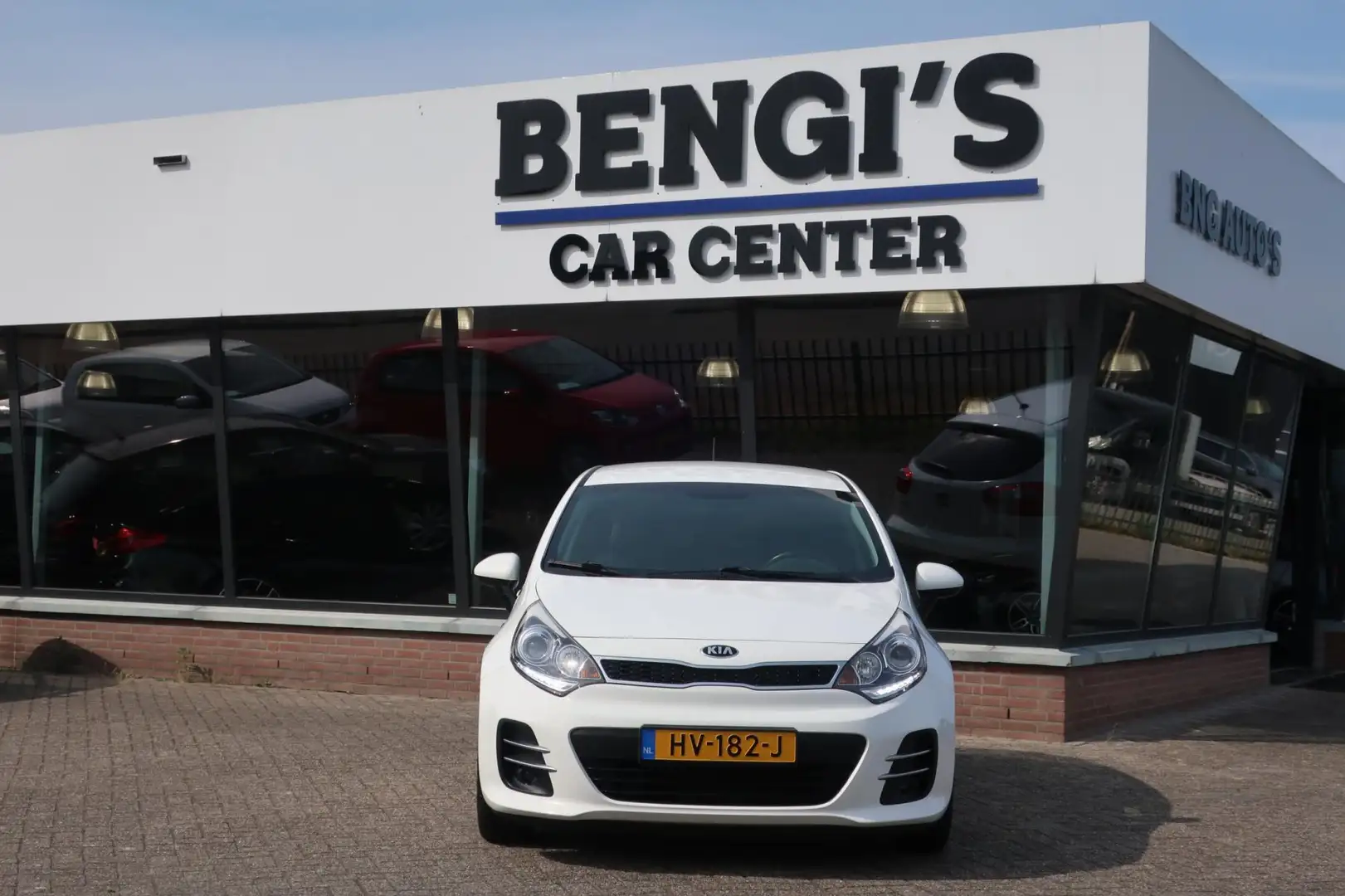Kia Rio 1.2 CVVT DynamicLine 2e EIG_LED_AIRCO_DOH_NAP. Blanc - 2