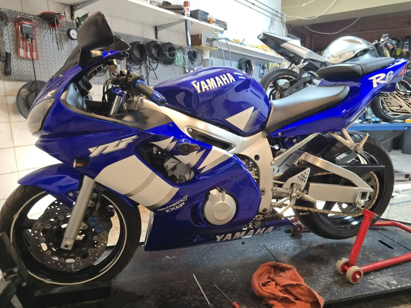 Yamaha YZF-R6 blauw Blauw - 1