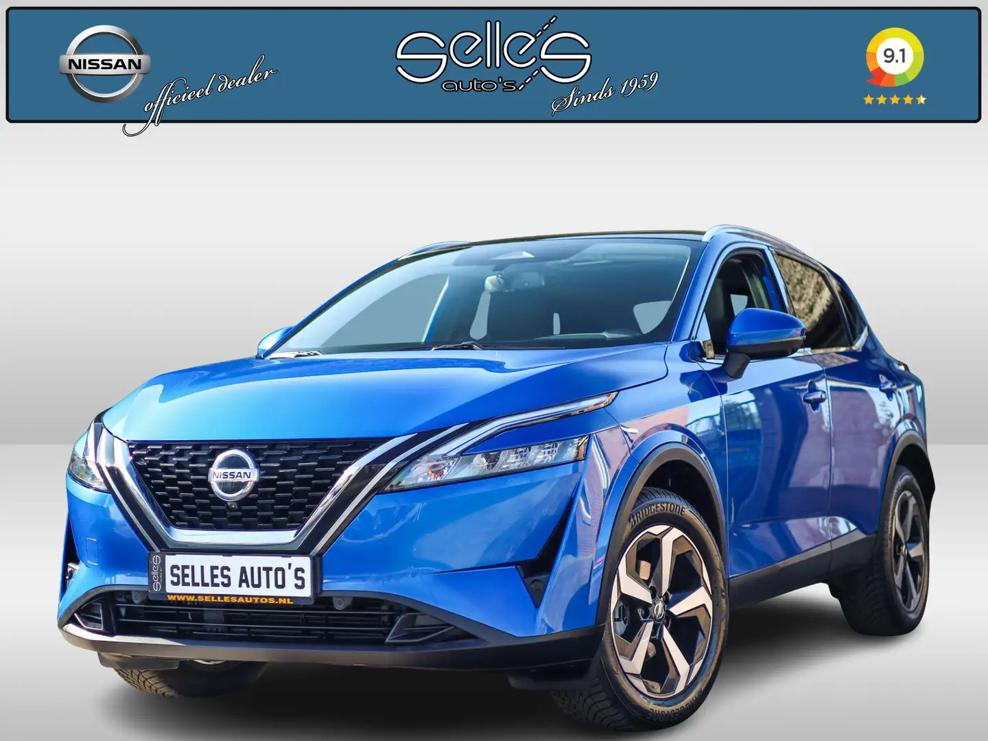 Nissan Qashqai 1.3 MHEV Xtronic Business Executive 360 Camera | A Blauw - 1