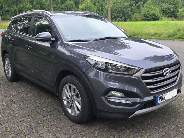 Imagine Hyundai TUCSON Tucson blue 1.7 CRDi 2WD DCT Style