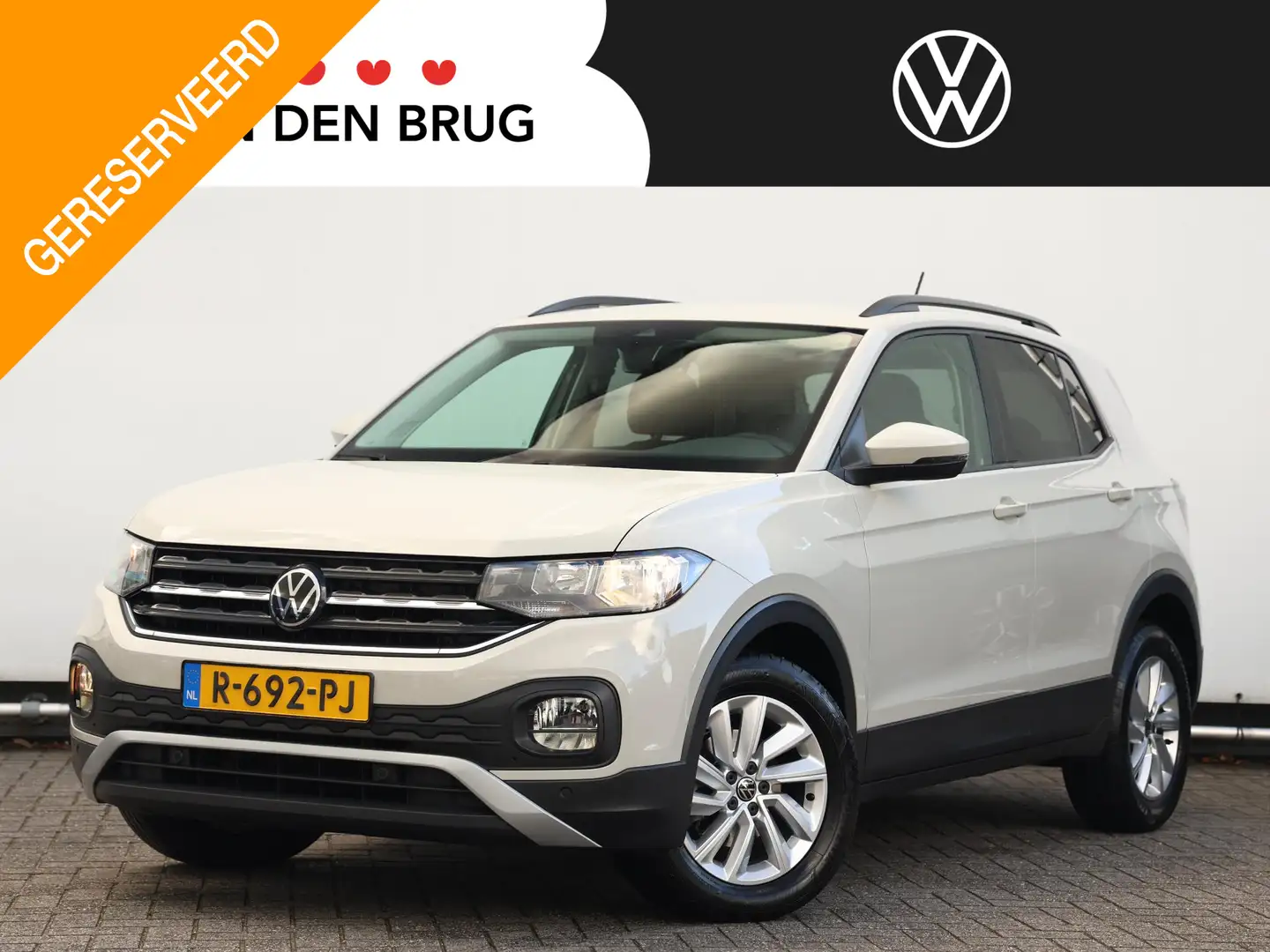 Volkswagen T-Cross 1.0 TSI Life 95 pk | Navigatie | Cruise control | Gris - 1