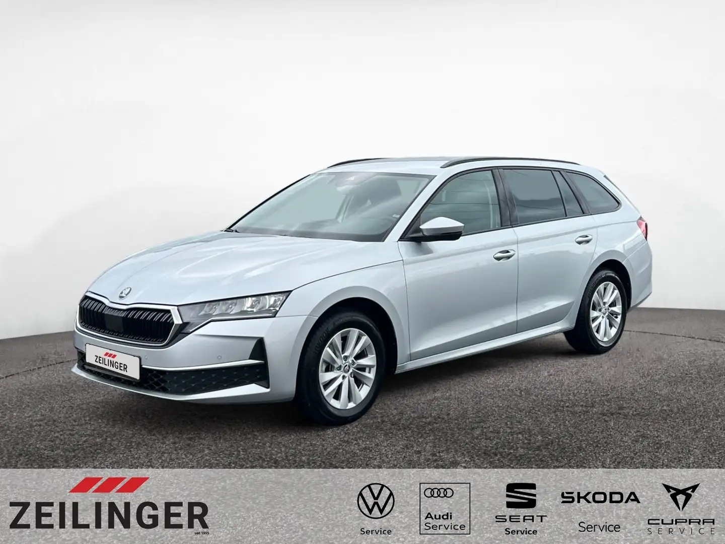 Skoda Octavia Combi Selection TDI DSG|AHK|eHECK|NAVI Silber - 1