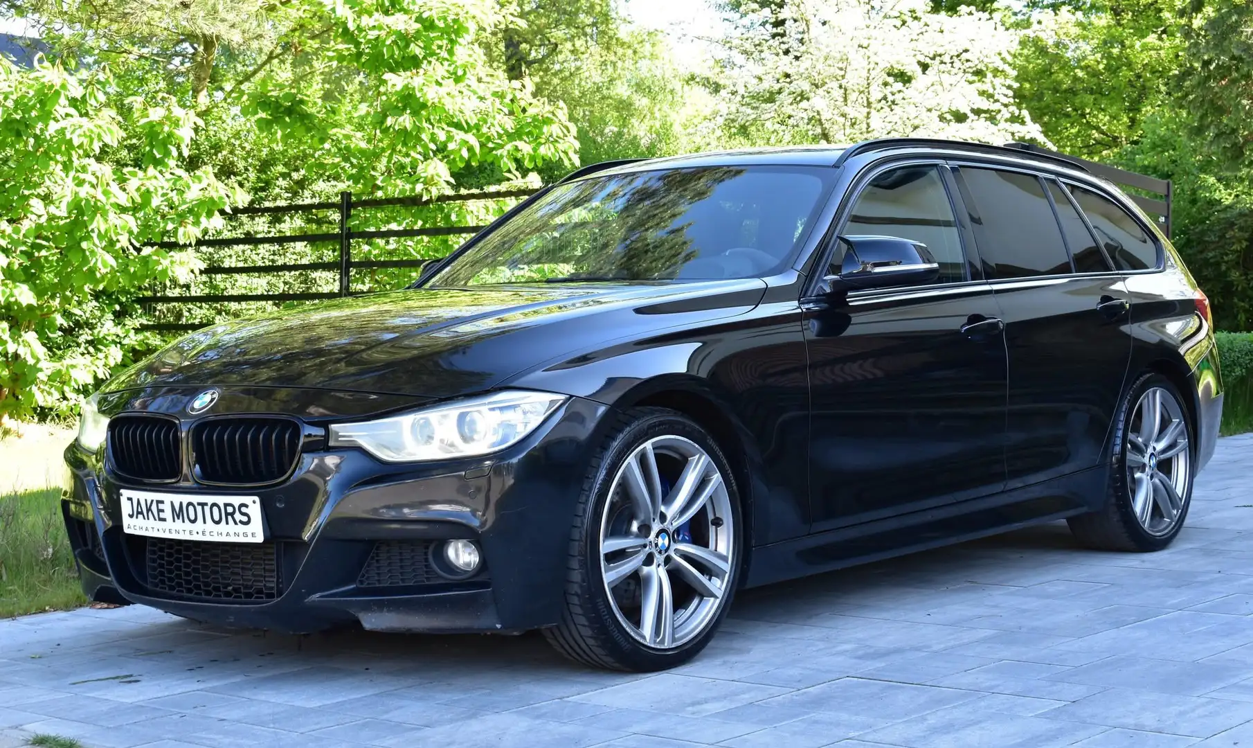 BMW 318 Touring dA ** PACK M INT/EXT ** Noir - 1