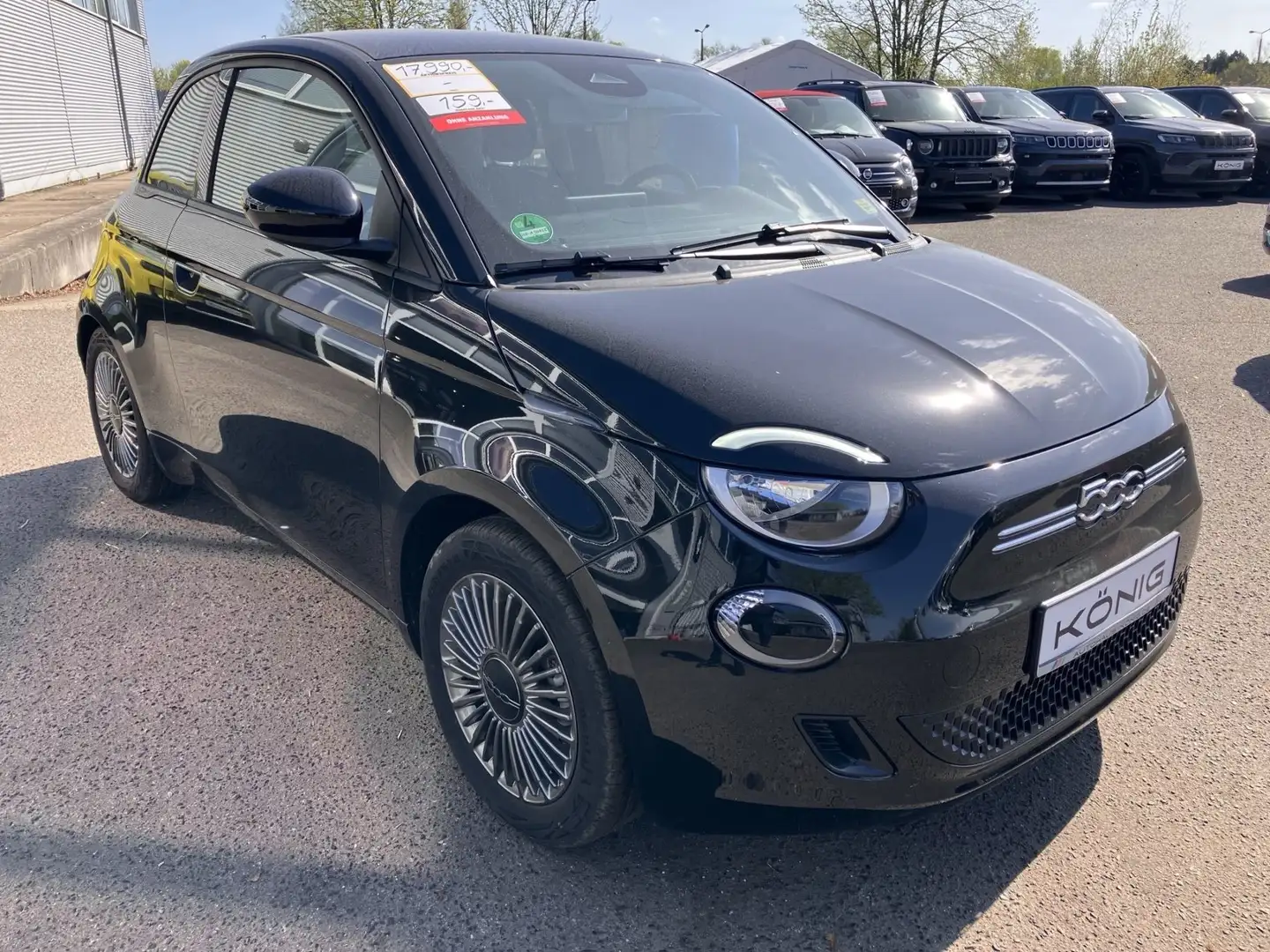 Fiat 500e Icon Carplay Klimaautomatik - Navigation Schwarz - 2