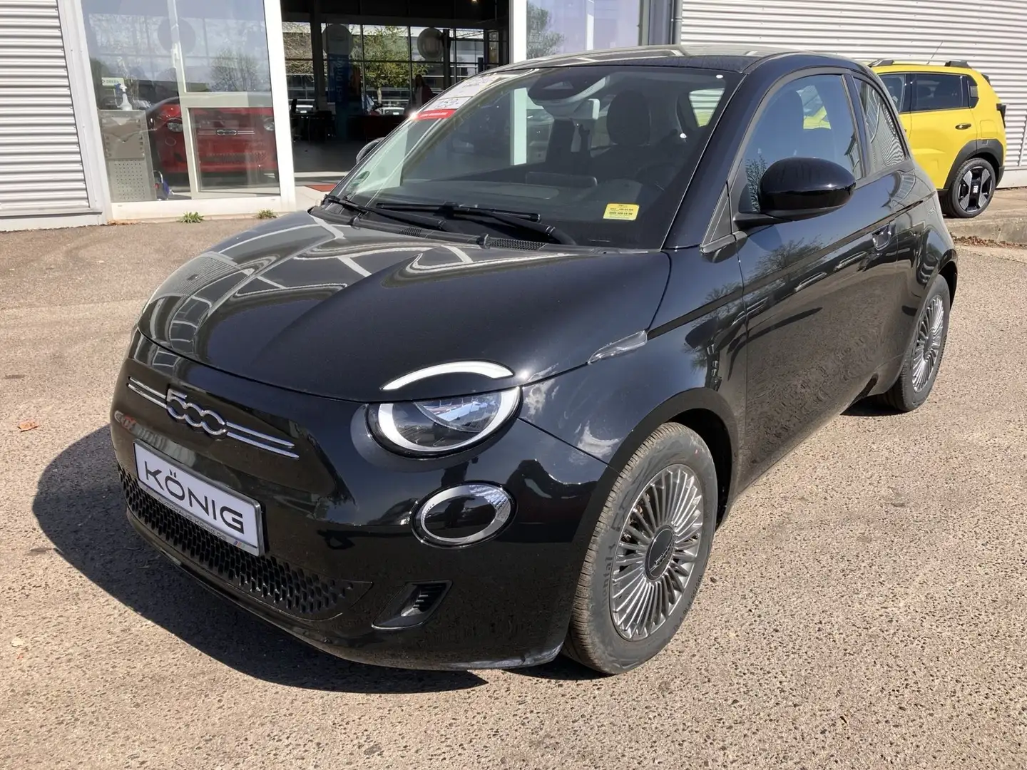 Fiat 500e Icon Carplay Klimaautomatik - Navigation Schwarz - 1
