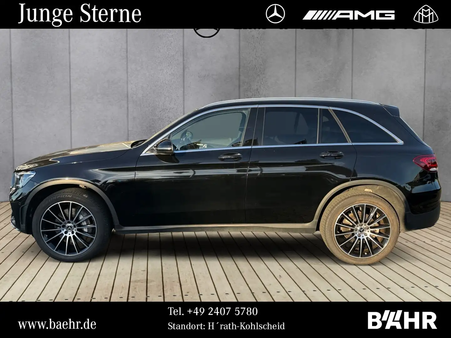 Mercedes-Benz GLC 300 GLC 300 e 4M AMG+Exclusive/MBUX/Multibeam/AHK Schwarz - 2