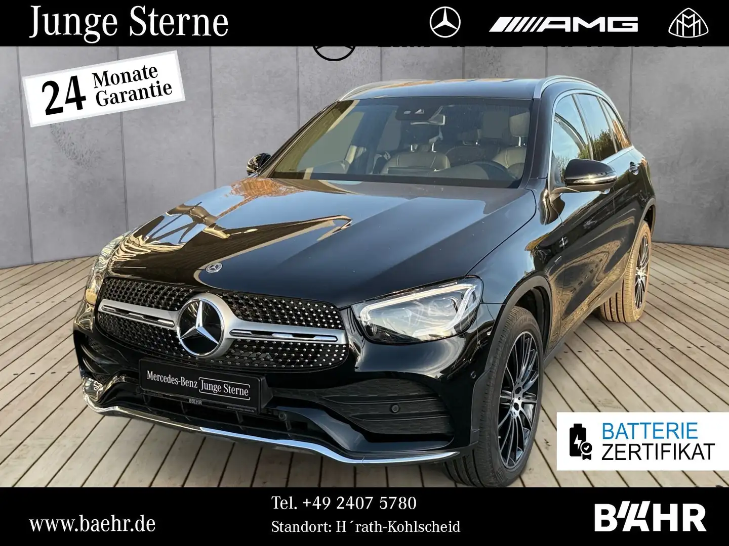 Mercedes-Benz GLC 300 GLC 300 e 4M AMG+Exclusive/MBUX/Multibeam/AHK Schwarz - 1