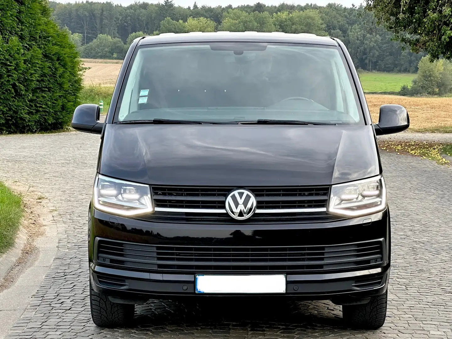 Volkswagen T6 Transporter 2.0 TDi DSG / Double Cabine *L2* 6pl Xénon Noir - 2