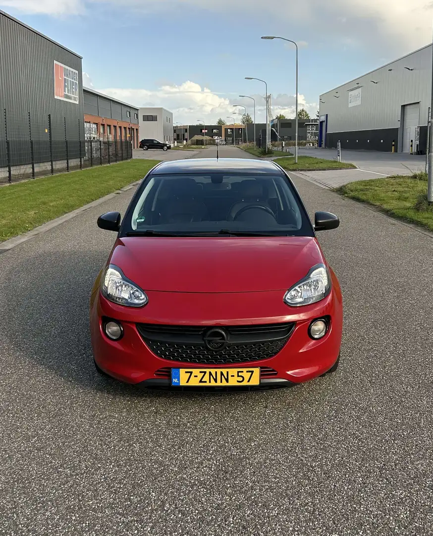 Opel Adam 1.0 Turbo Slam | STOEL STUUR VERW, PANO, CRUISE .. Rood - 1