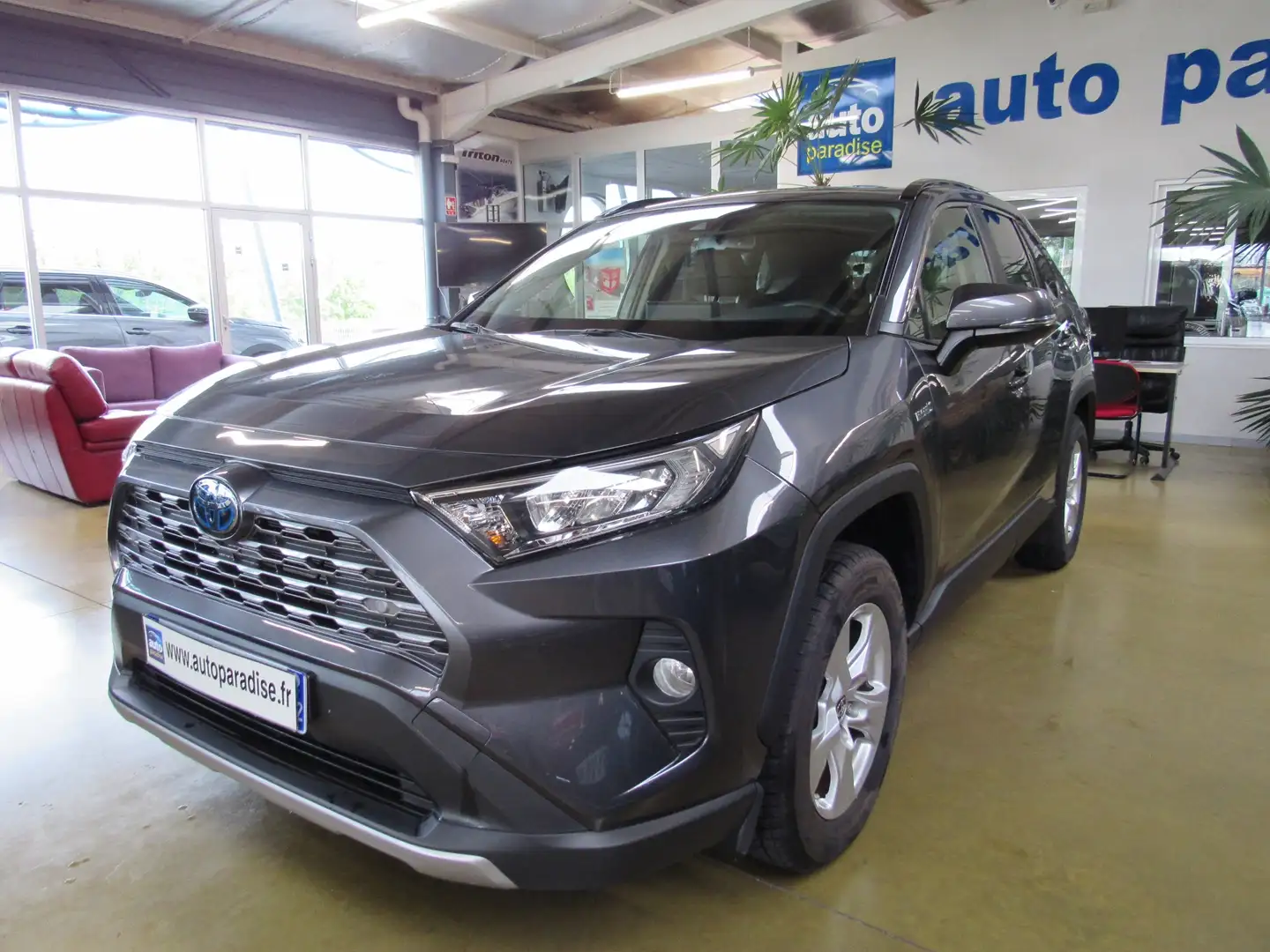 Toyota RAV 4 2.5 218 DYNAMIC + ATTELAGE Gris - 1