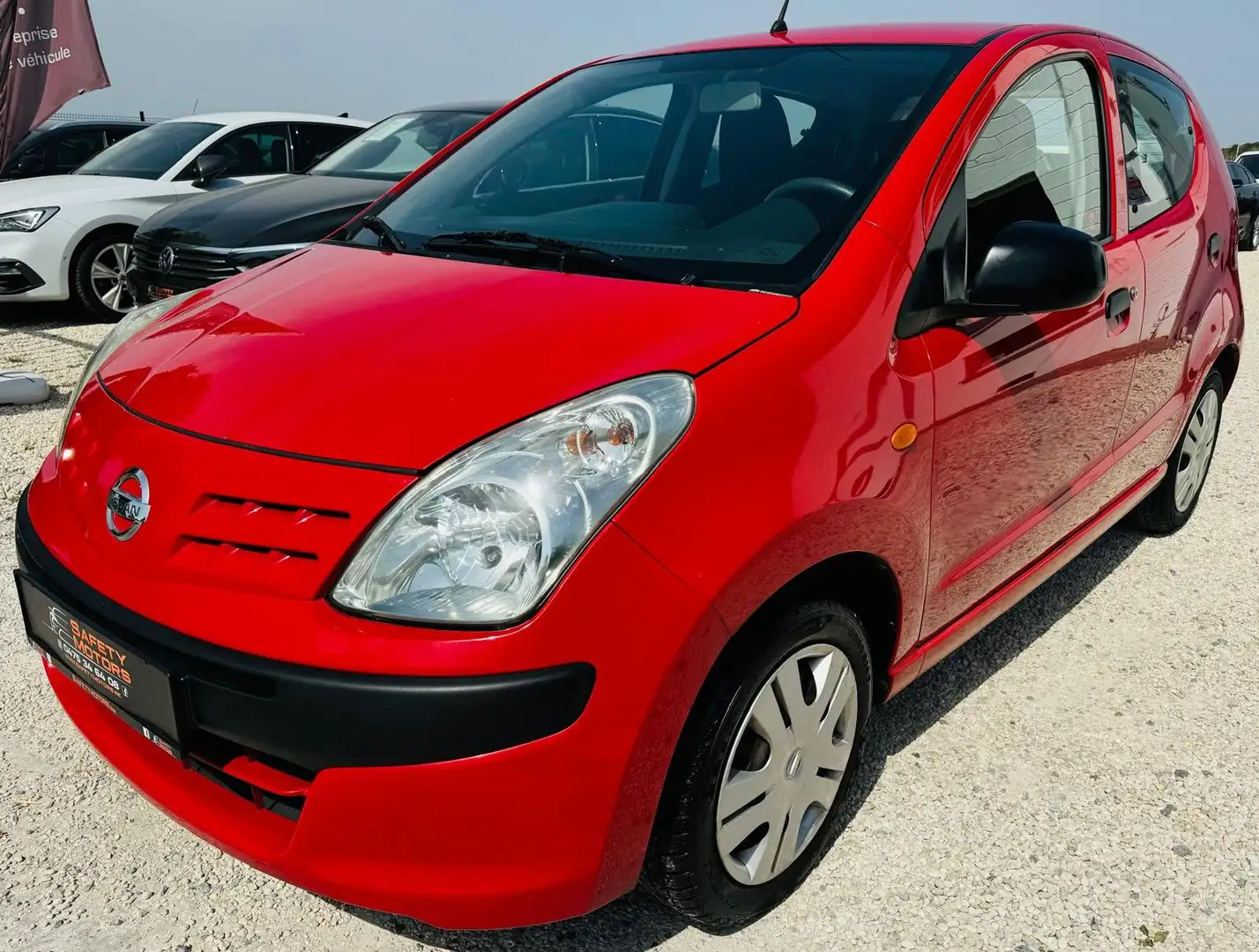 Nissan Pixo Pixo 1.0i Visia 5 portes garantie 12 mois Rood - 1