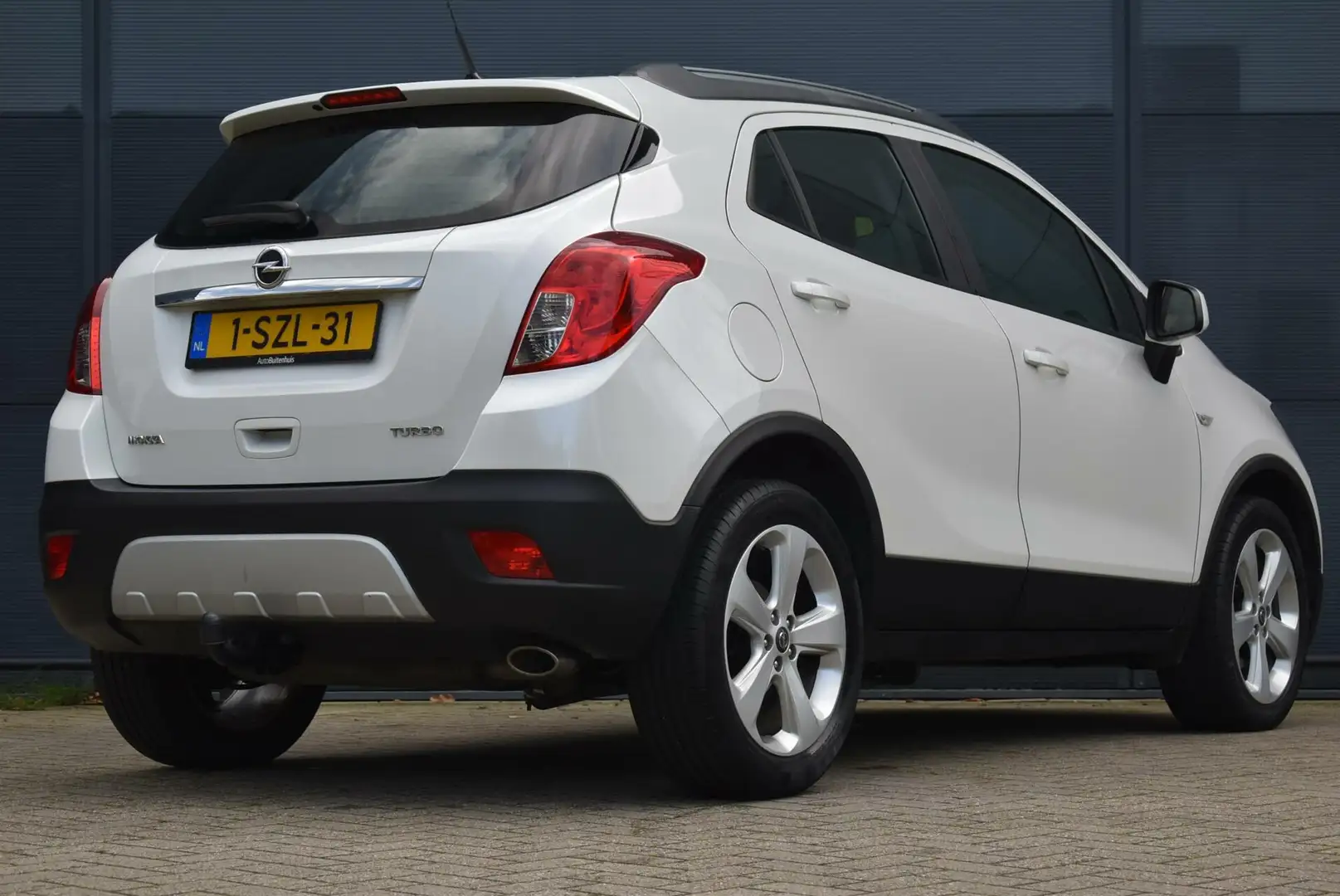 Opel Mokka 1.4 T Cosmo |NW. KETTING!|NAVI|CLIMATE|TREKHAAK Wit - 2