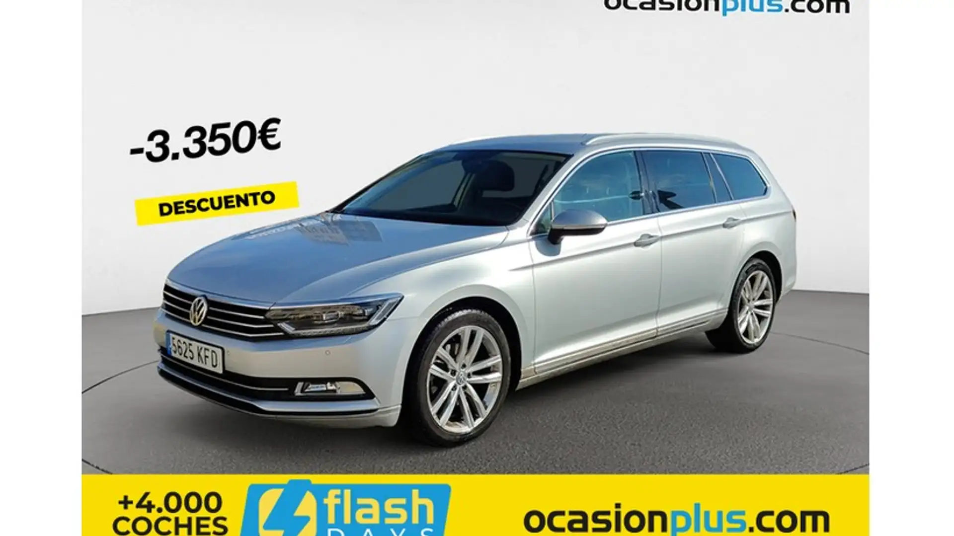 Volkswagen Passat Variant 2.0TDI Sport DSG 140kW Plateado - 1