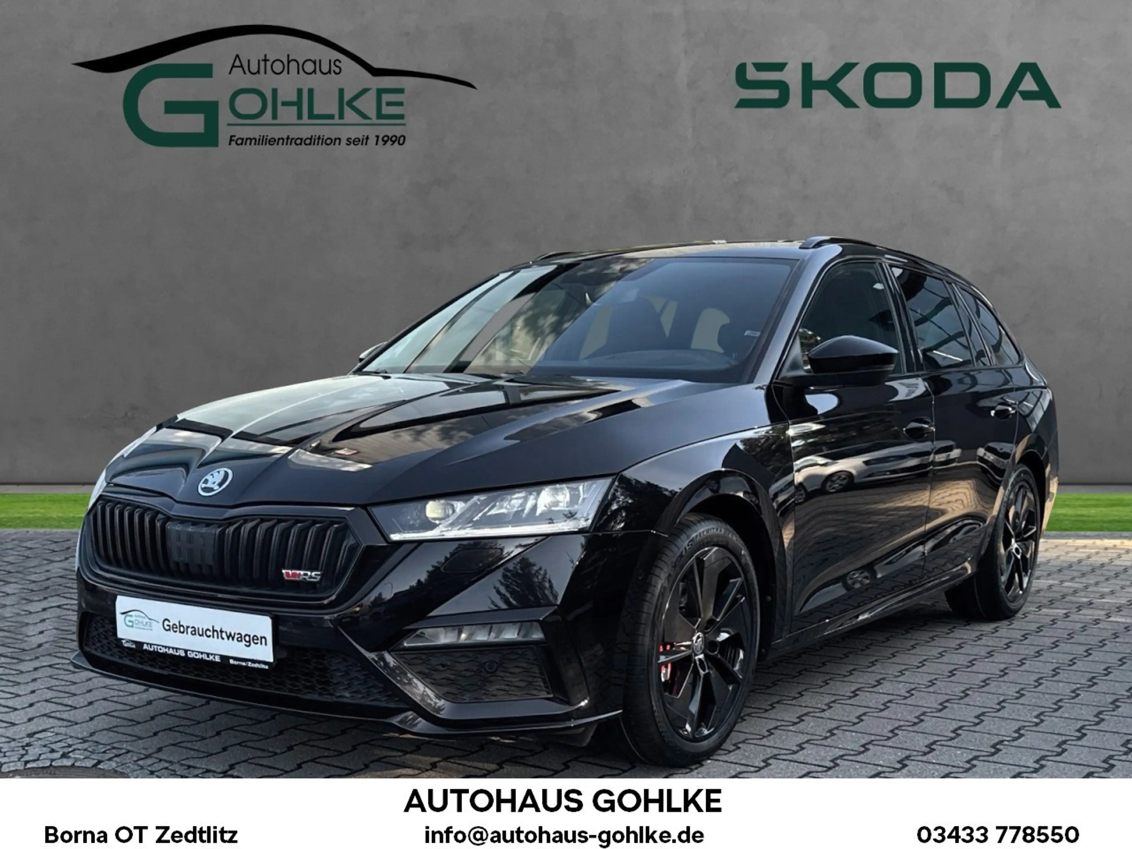 Skoda Octavia Combi RS 2.0TDI 147kW DSG 4x4*Navi*AHZV Klima
