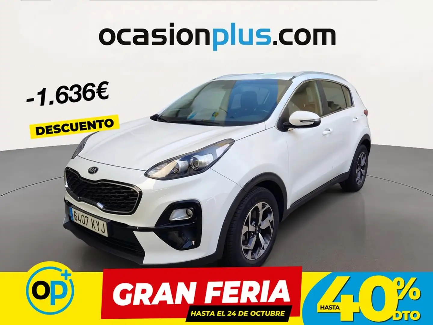 Kia Sportage 1.6 CRDi Business DCT 4x2 136 Blanco - 1