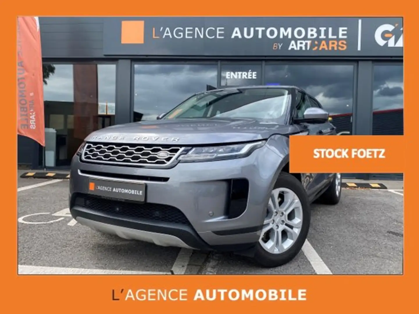 Land Rover Range Rover Evoque D160 AWD BVA9 HSE - Garantie 12 Mois Gris - 1