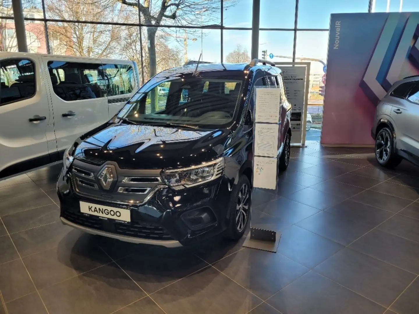 Renault Kangoo E-Tech EV45 AC22 Paket Techno (RFK) Schwarz - 1