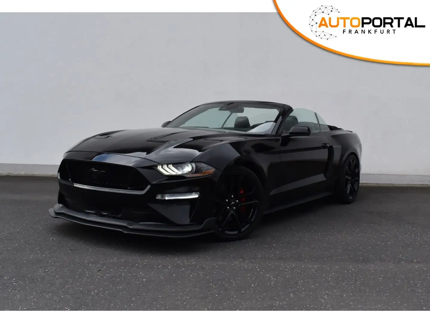 Ford Mustang GT Convertible 5.0 V8 US Import SHZ Black - 1