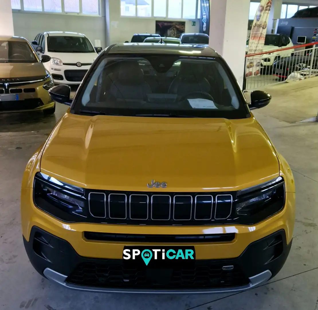 Jeep Avenger Avenger 1.2 turbo Altitude fwd 100cv Giallo - 2