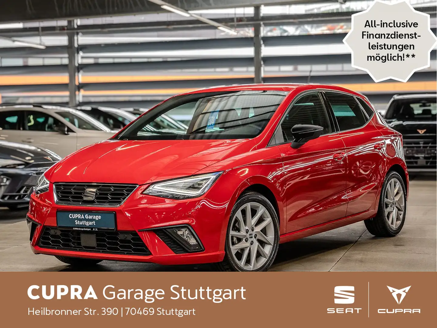 SEAT Ibiza Style 1.0 TSI 70 kW Rouge - 1