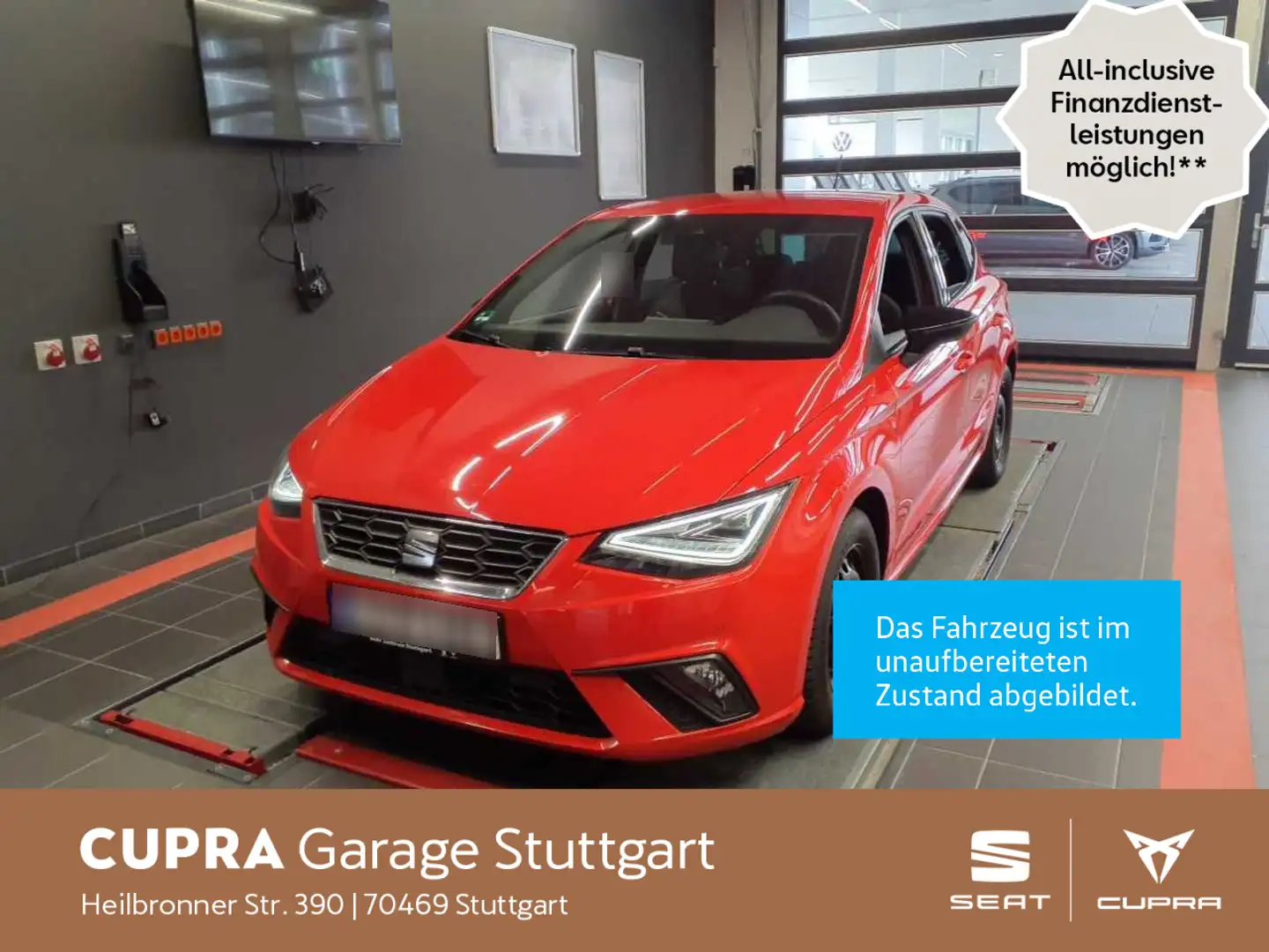 SEAT Ibiza Style 1.0 TSI 70 kW Rot - 1