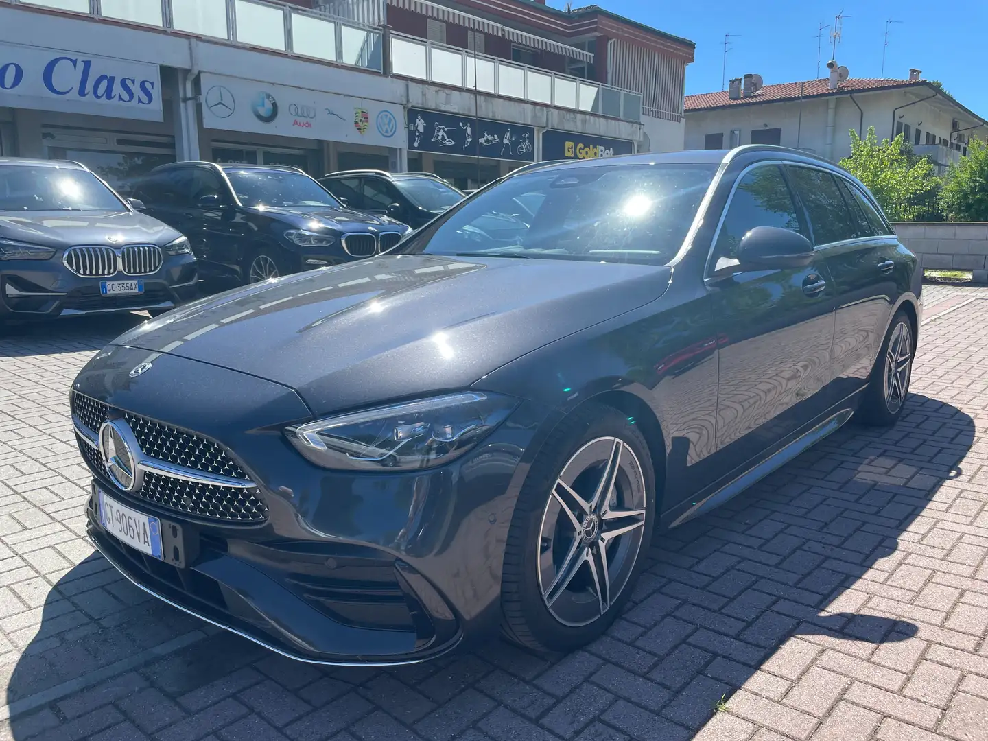 Mercedes-Benz C 220 Classe C-S206 SW 2021 SW d mhev Premium Plus auto Gris - 1