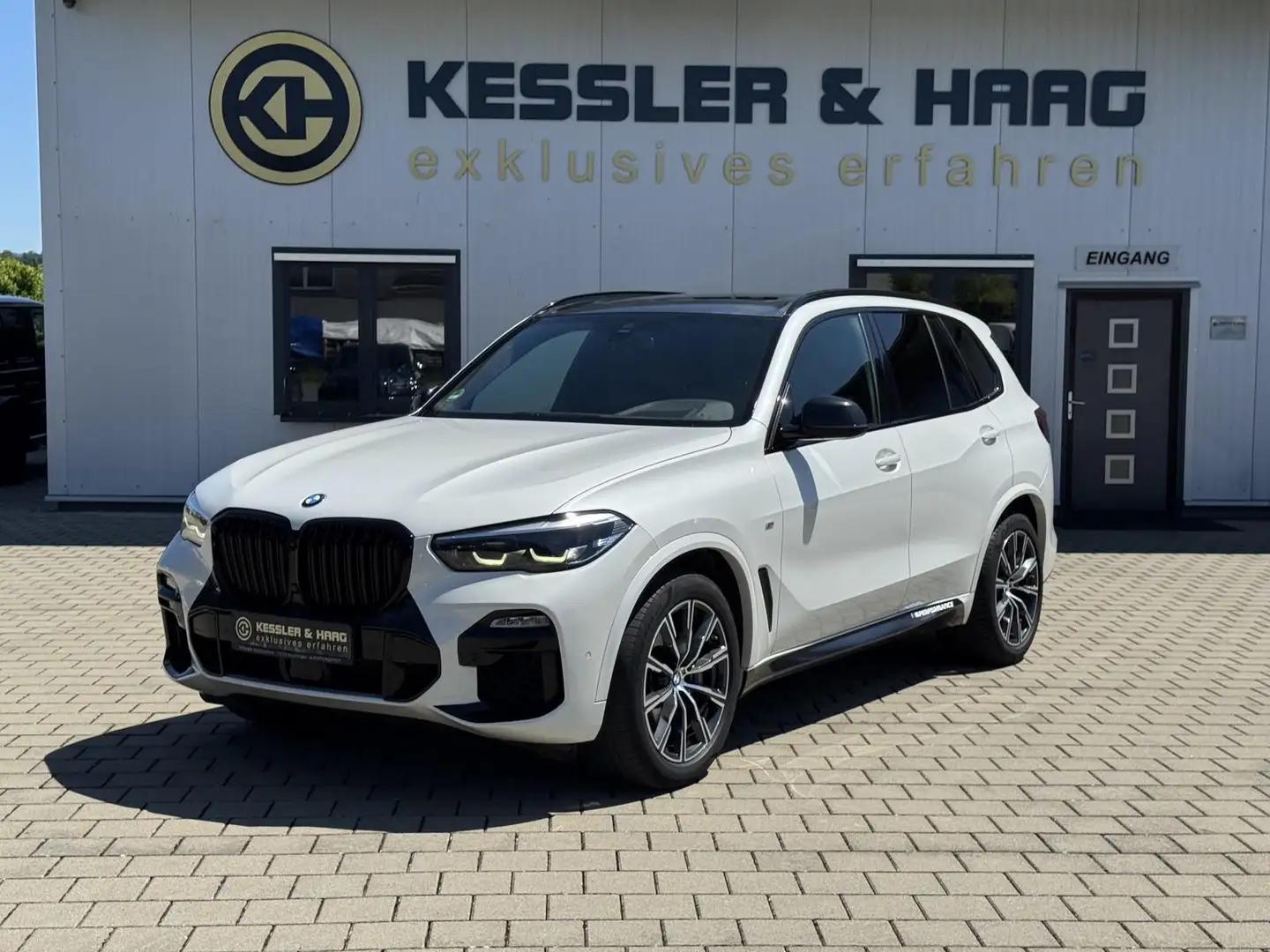 BMW X5 xDrive 30 d M Sport Head-Up/Pano/BMWService/TOP Blanc - 1