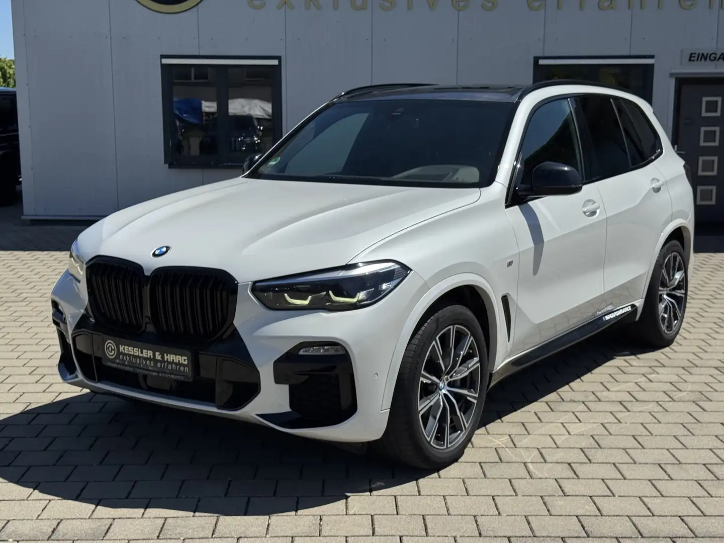 BMW X5 xDrive 30 d M Sport Head-Up/Pano/BMWService/TOP Blanc - 2
