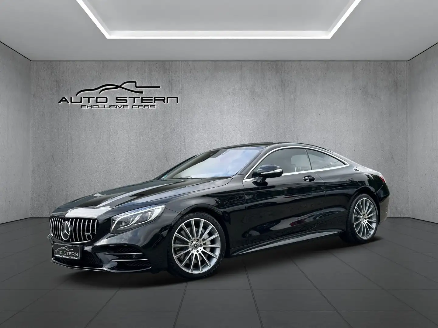 Mercedes-Benz S 560 Coupe 4M AMG PANO HUD TV SOFT-C DISTRONIC Fekete - 1