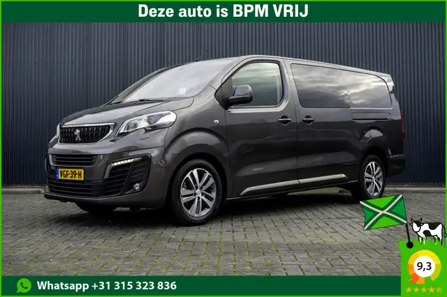 Peugeot Expert 2.0 BlueHDI 122PK | L3H1 | DC | Xenon | Automaat |