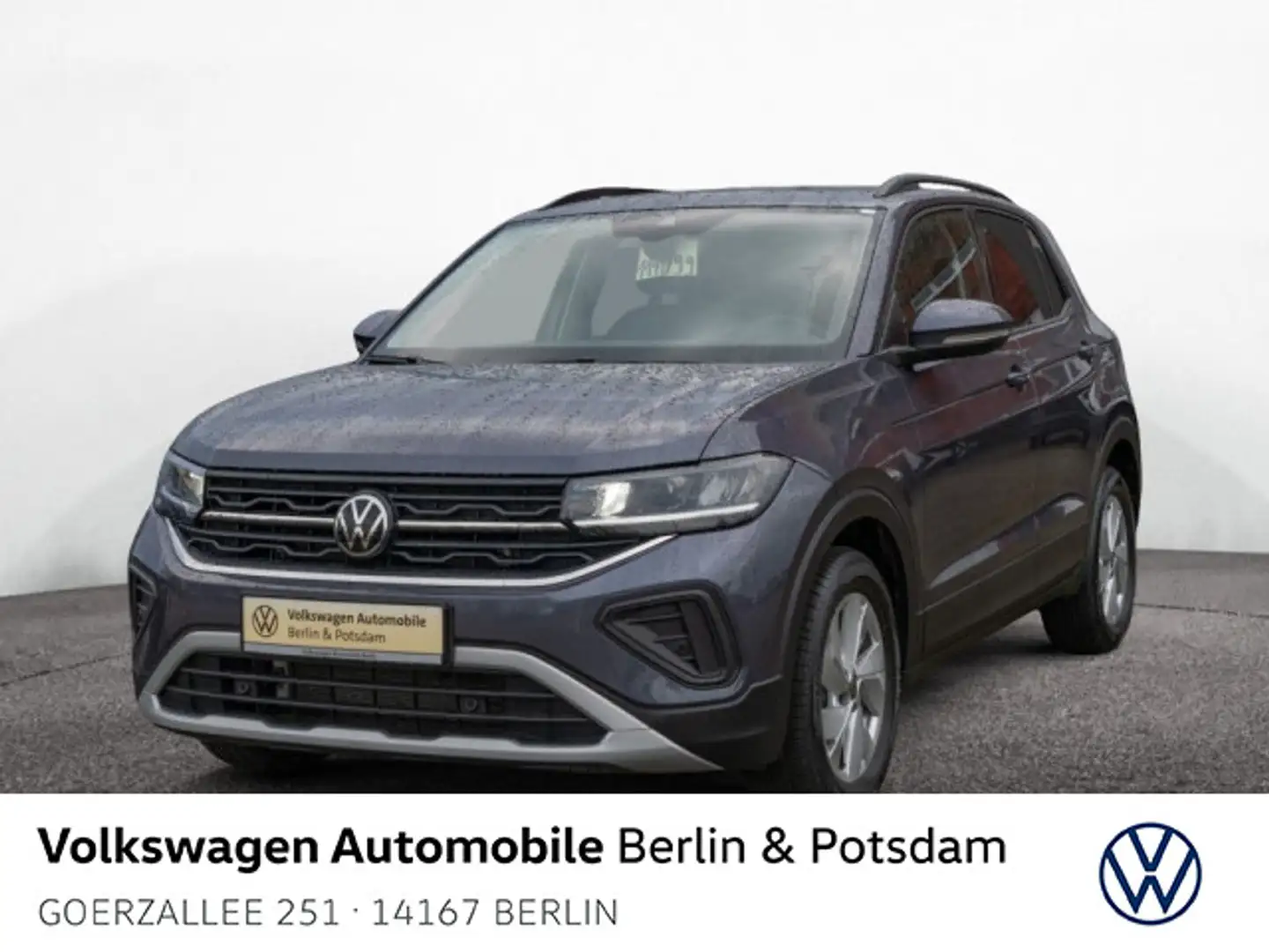 Volkswagen T-Cross 1.5 TSI DSG Life Navi LED PDC SHZ Tele Grau - 1