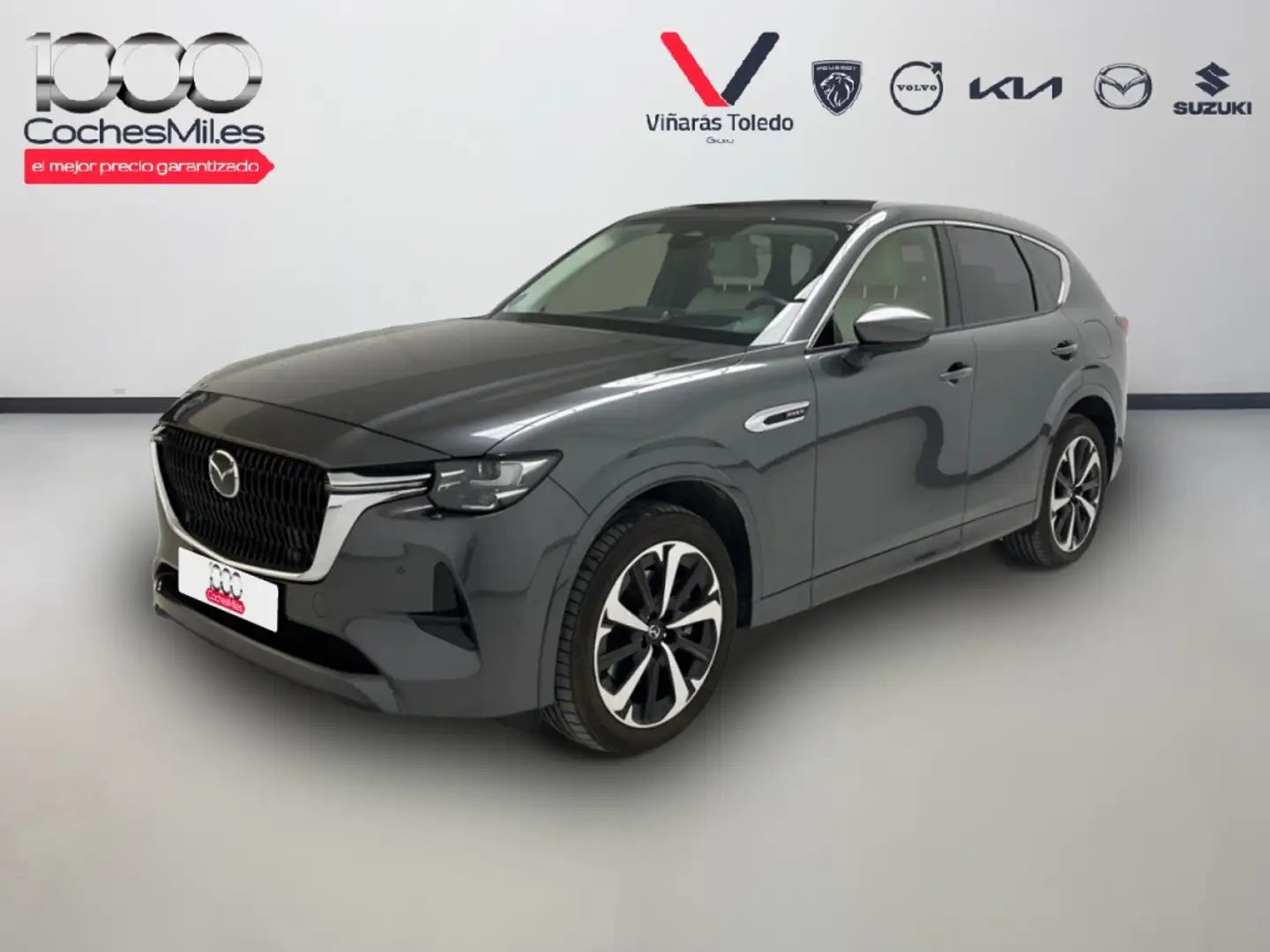 Mazda CX-60 2.5L e-Skyactiv-G PHEV Takumi Con-P + Dri-P + Com- Gris - 1