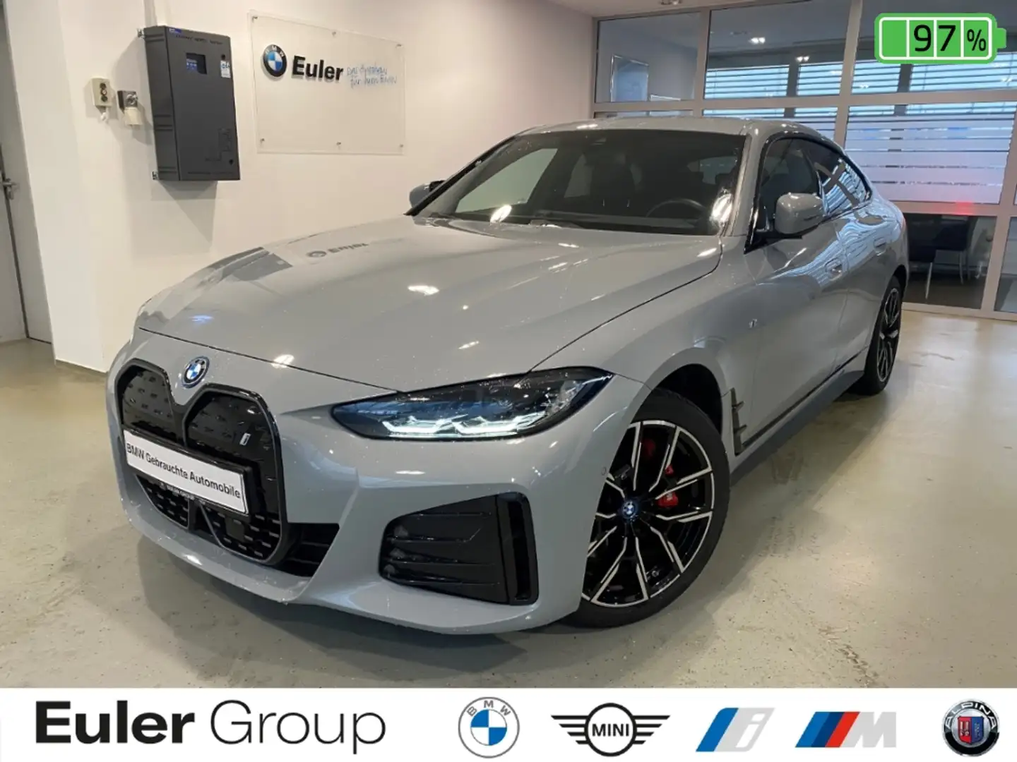 BMW i4 eDrive40 Gran Coupe Sportpaket Soundsystem LED ACC Grau - 1