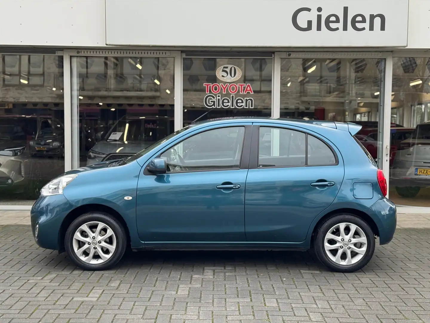 Nissan Micra 1.2 Acenta | Airco, Cruise control, Elektrisch bed Blau - 2