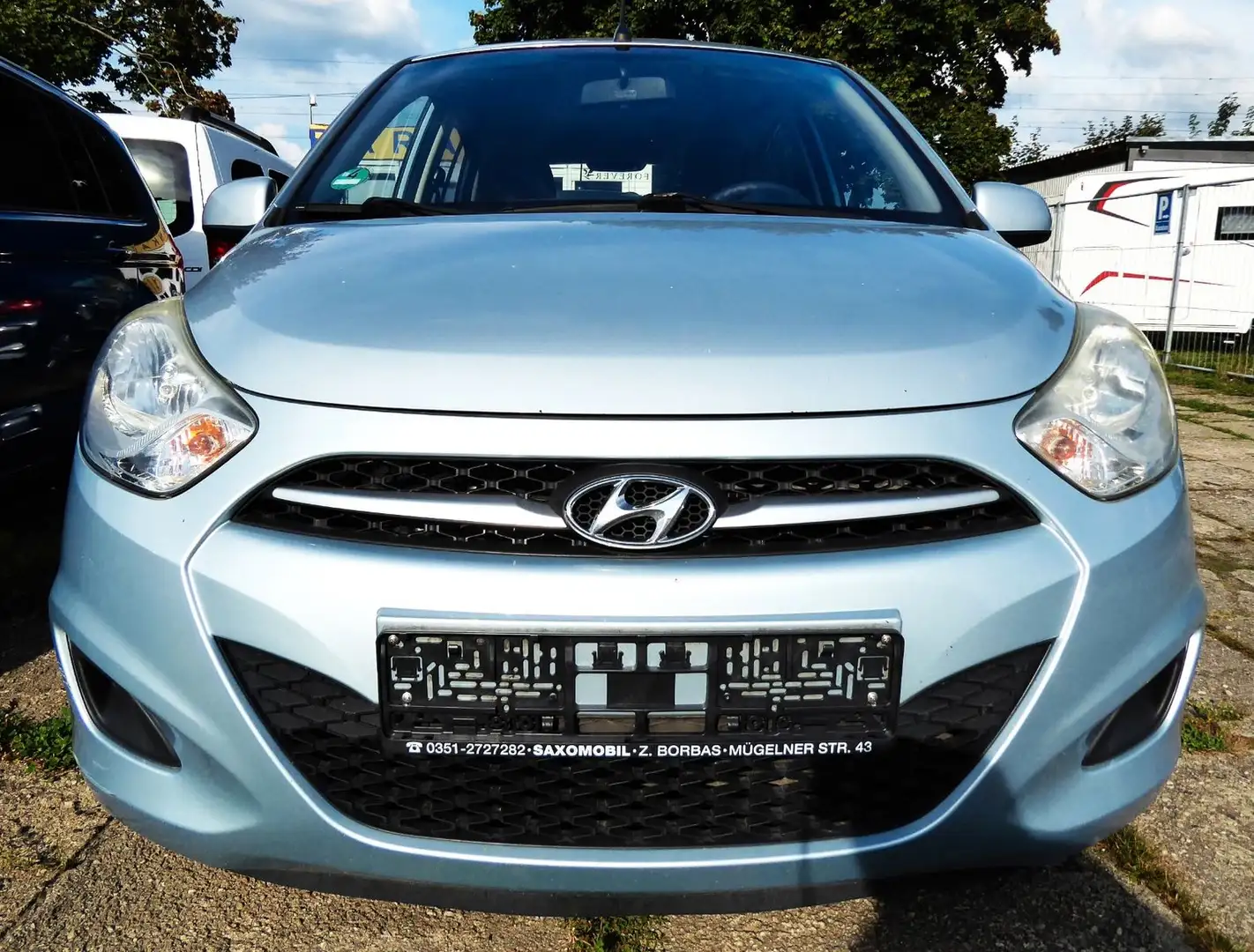 Hyundai i10 1.1 5 Star Edt. Klima,4xel.FH,Allwetter,E5 Argent - 2