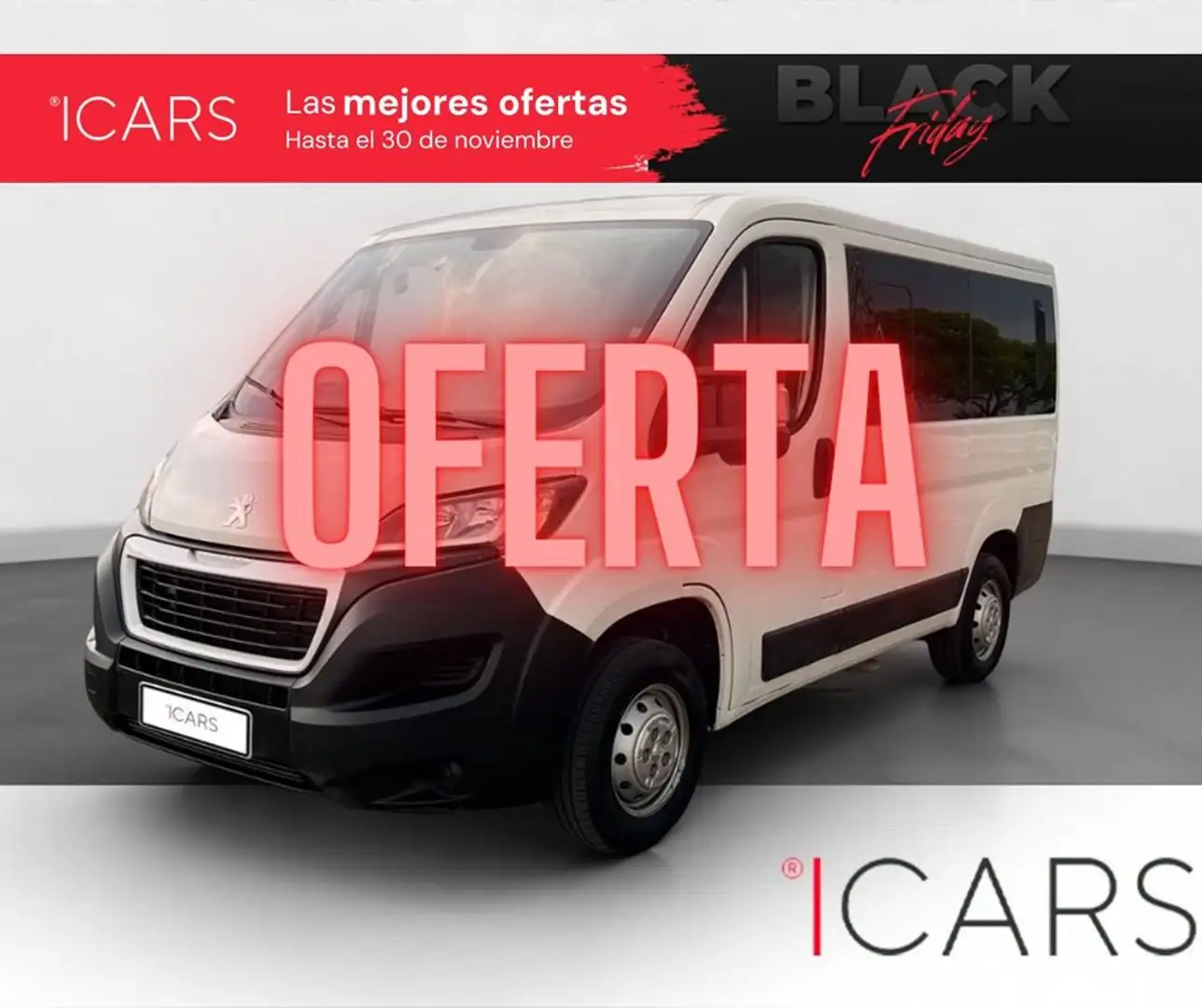 Peugeot Boxer COMBI 5/9 PL. 330 L1H1 BHDI 120 S&S 6 VEL. Blanco - 1