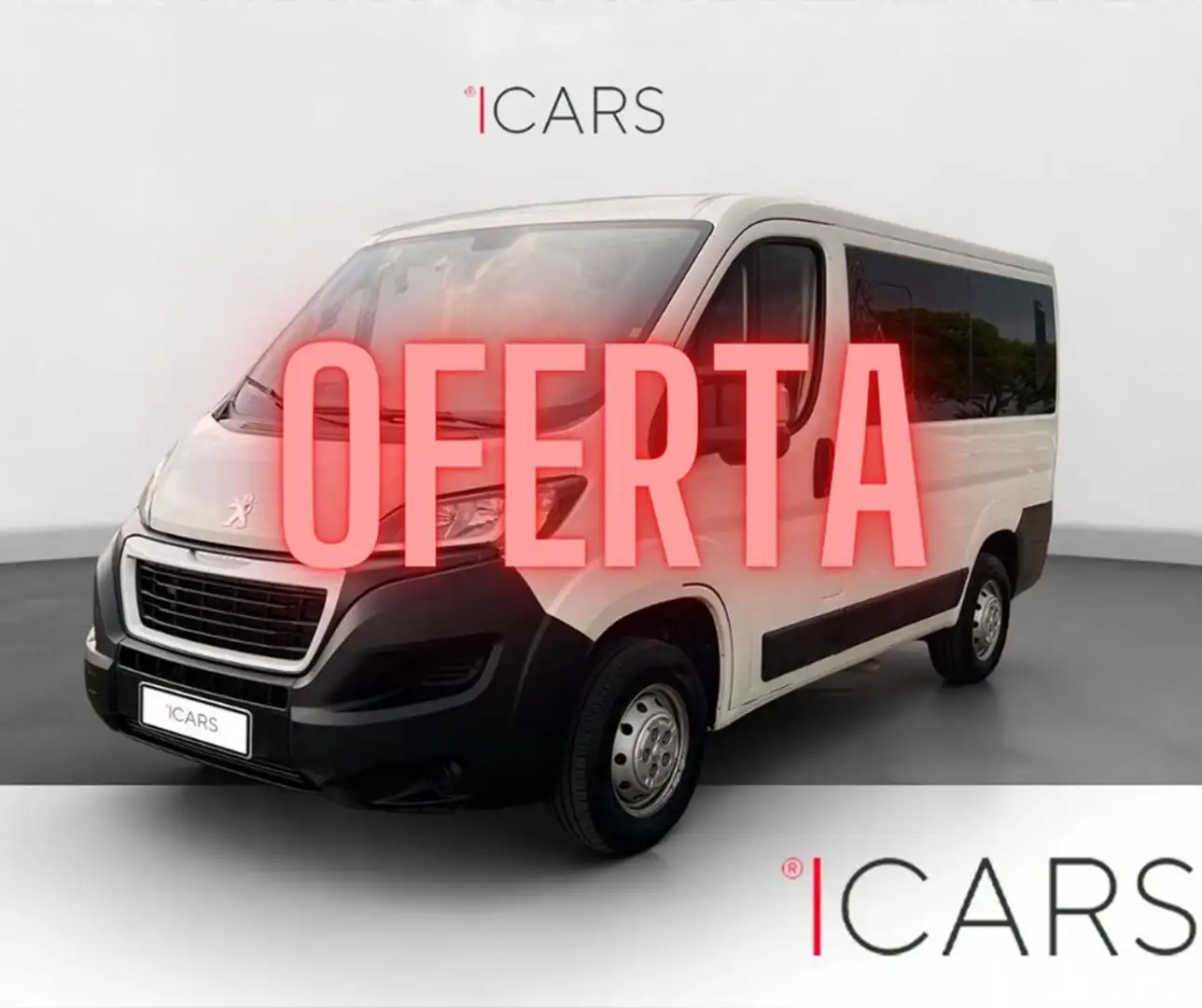 Peugeot Boxer COMBI 5/9 PL. 330 L1H1 BHDI 120 S&S 6 VEL. Blanc - 1