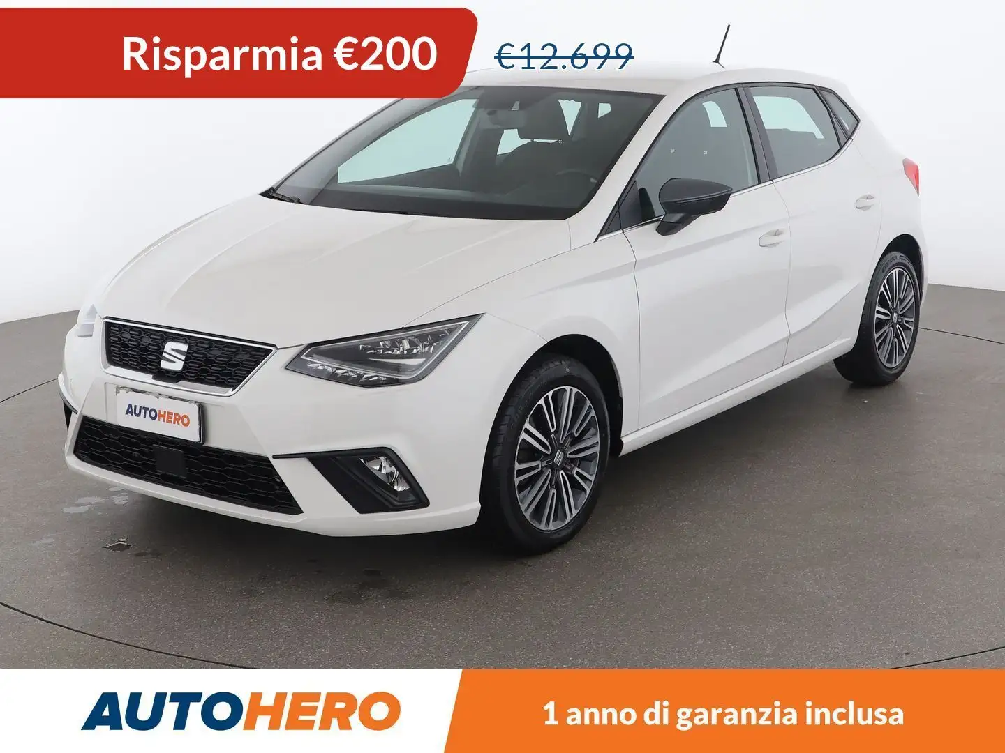 SEAT Ibiza 1.6 TDI XCellence 95 CV Bianco - 1