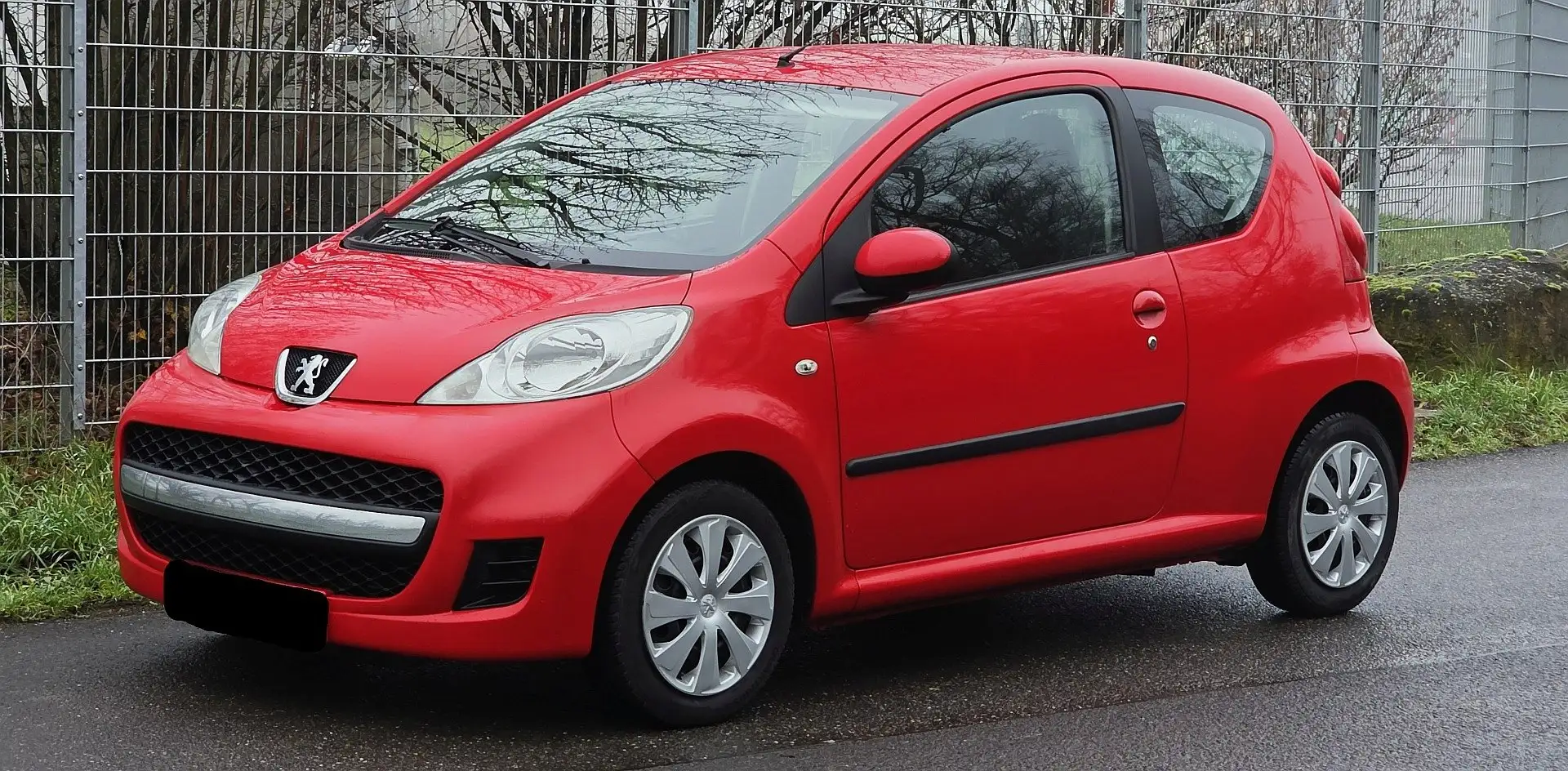 Peugeot 107 107 Automatik 2.HAND KLIMA PDC Rot - 2