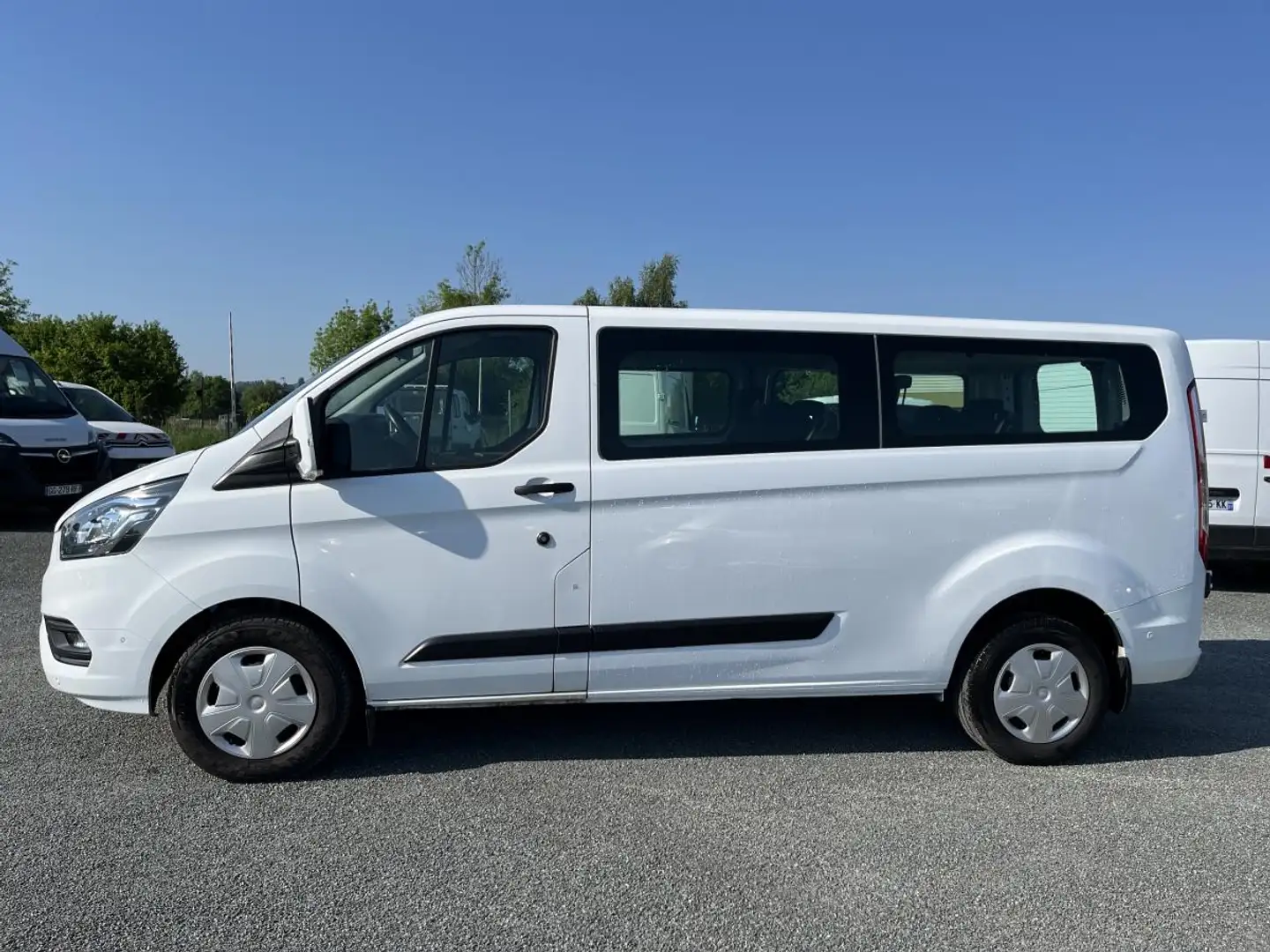 Ford Transit Custom Transit Custom 2.0 EcoBlue - 130 S\u0026S 320 L2H1 Trend Business Blanc - 2