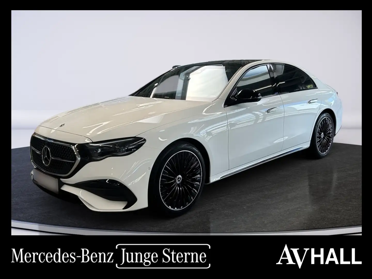 Mercedes-Benz E 450 d 4MATIC 360 ACC AUT DynLicht KeyLess LED Weiß - 1