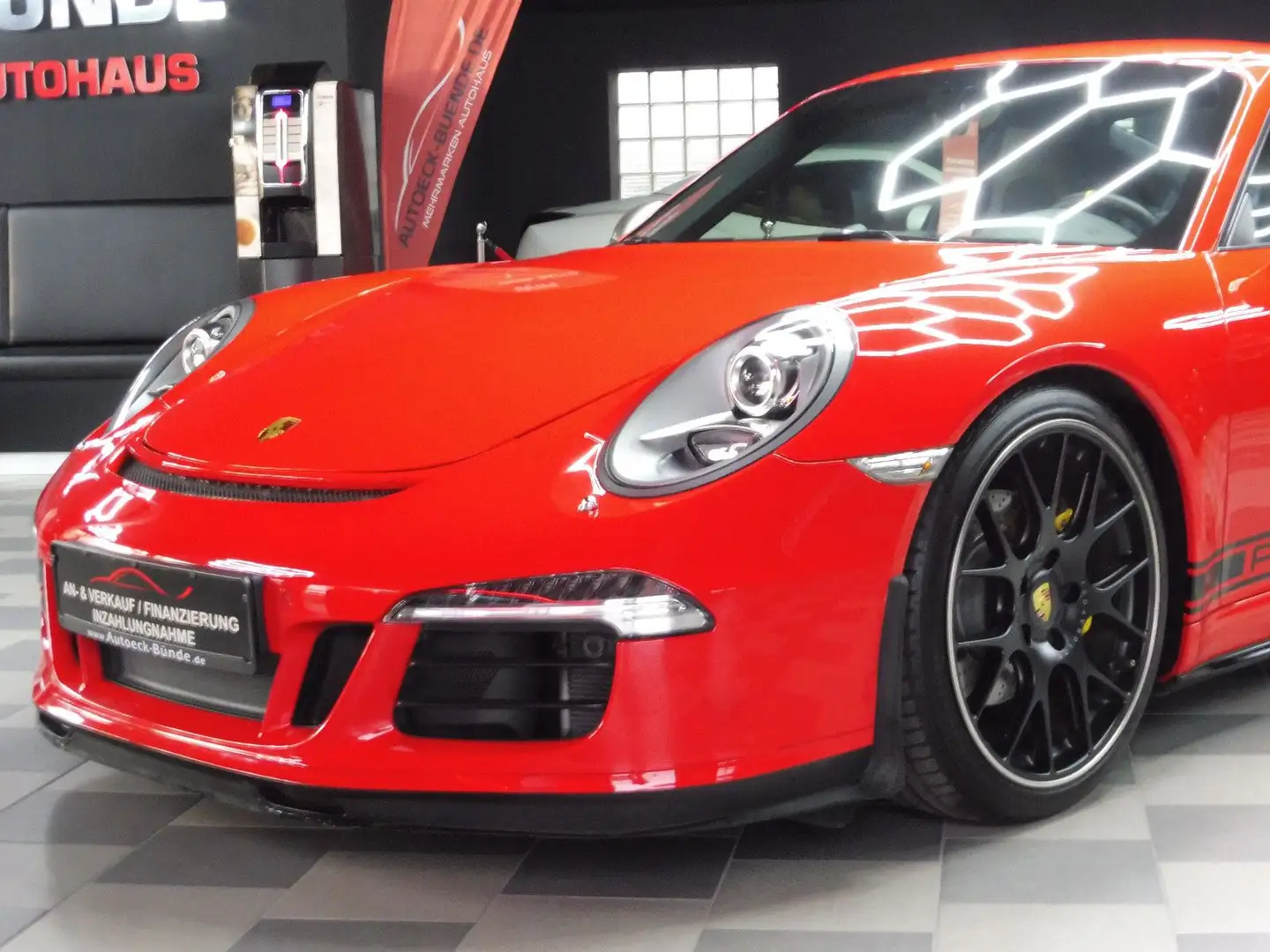 Porsche 991 Carrera PASM/BBS/Sport-Chrono Rot - 1