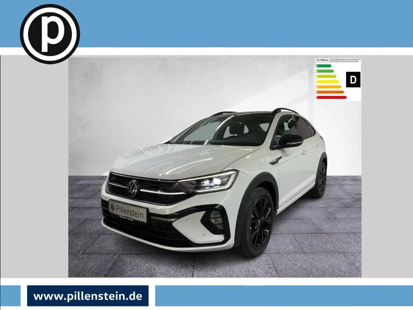 Volkswagen Taigo TSI DSG R-LINE BLACK STYLE MATRIX+18"+KAM Weiß - 1