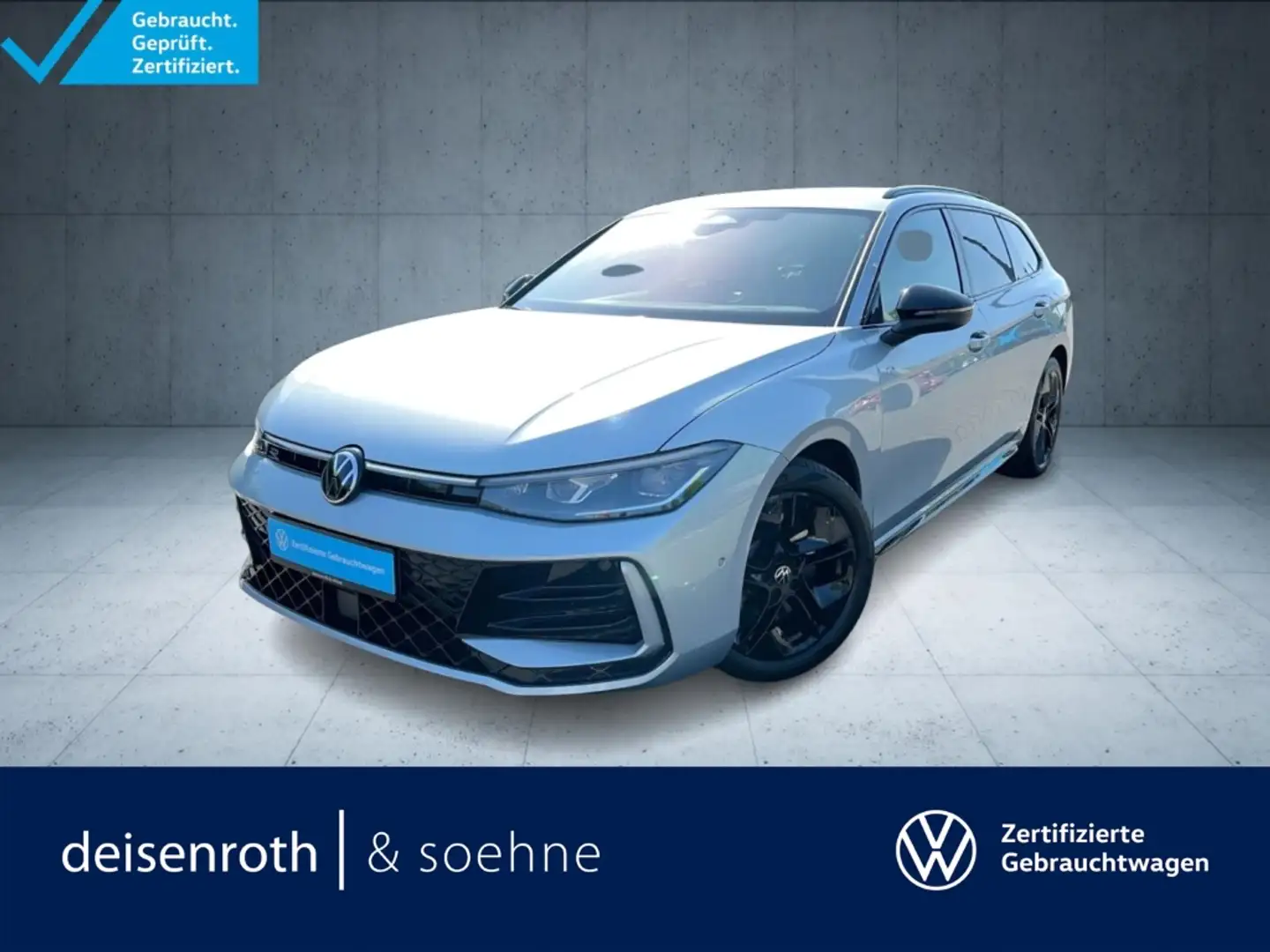 Volkswagen Passat Variant R-Line 2.0 TDI 4M StHz/AHK/Matrix/Nav/Assist Silber - 1