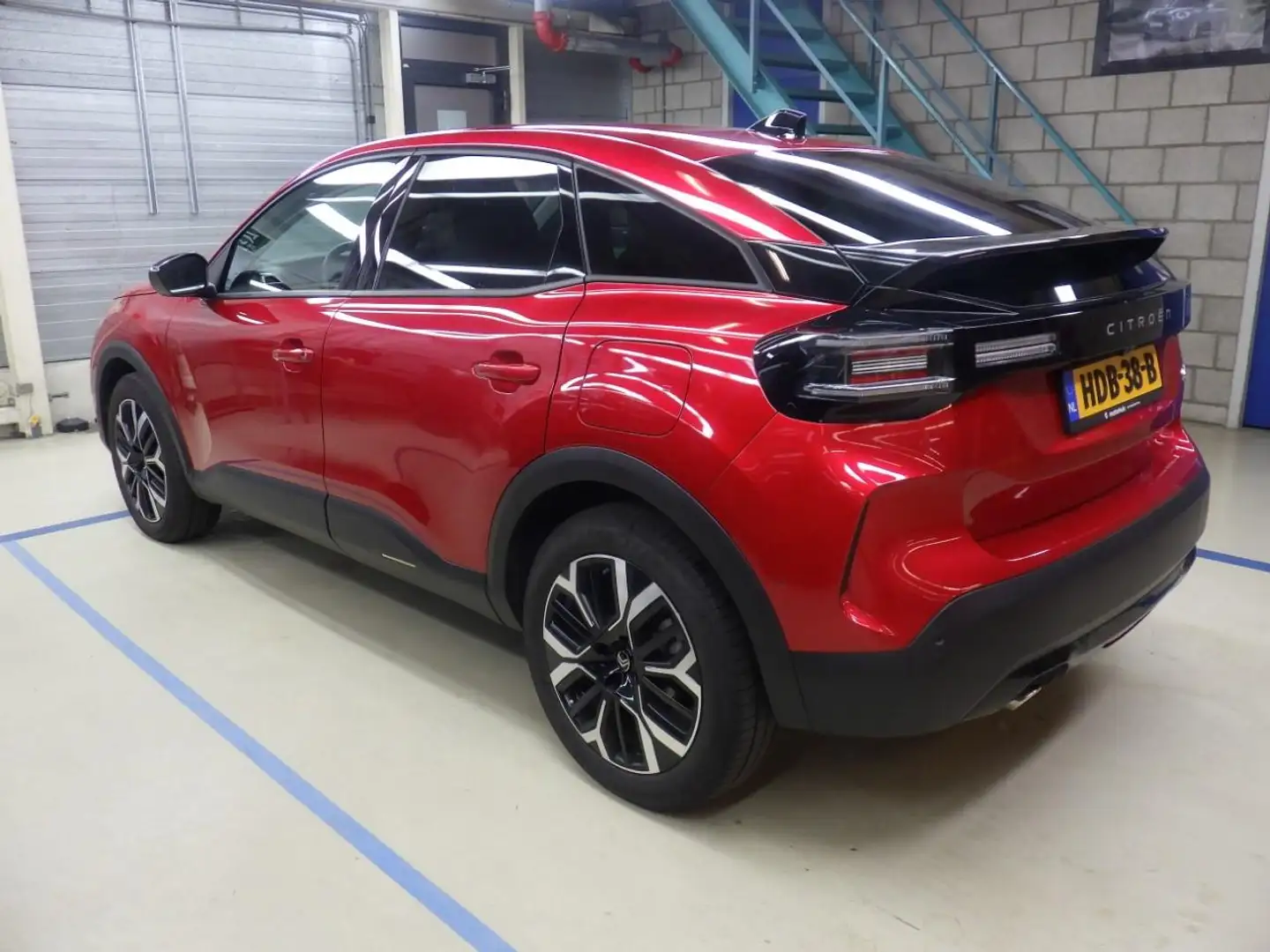 Citroen C4 1.2 Hybrid 136 Max | Stuur/Stoelverwarming | Leder Rood - 2