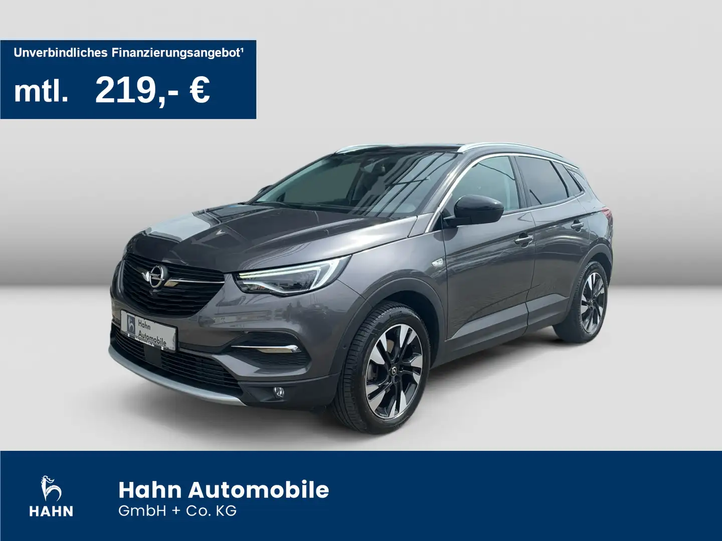 Opel Grandland X 1.2Turbo Innovation Aut AHK Cam Navi Gris - 1